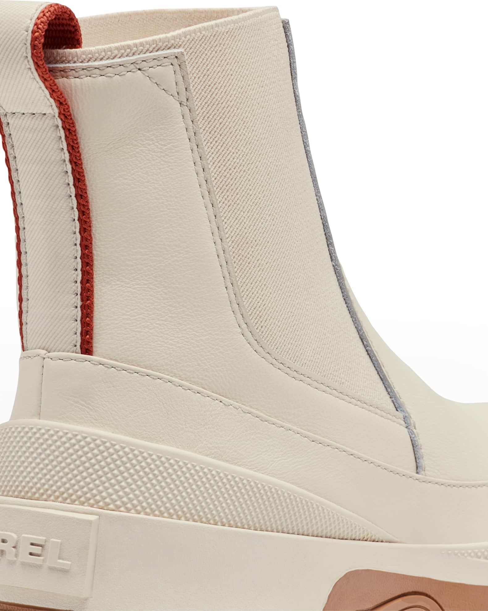 sorel chunky heel boots