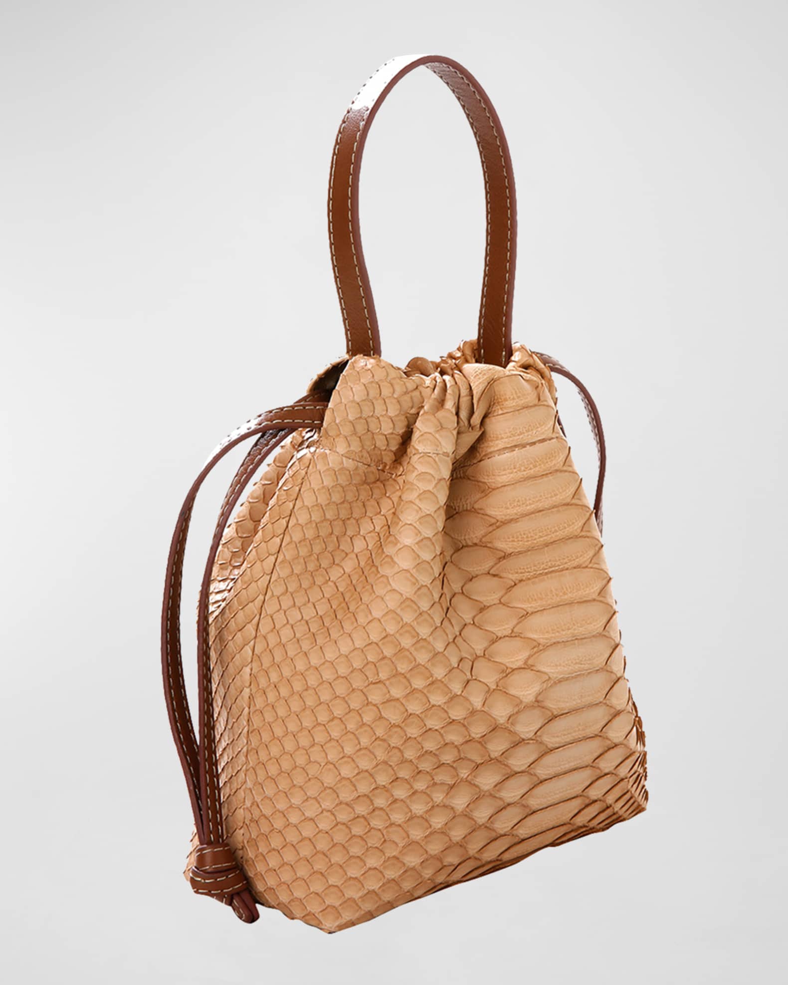 Louis Vuitton Wish Bag Monogram Suede with Python