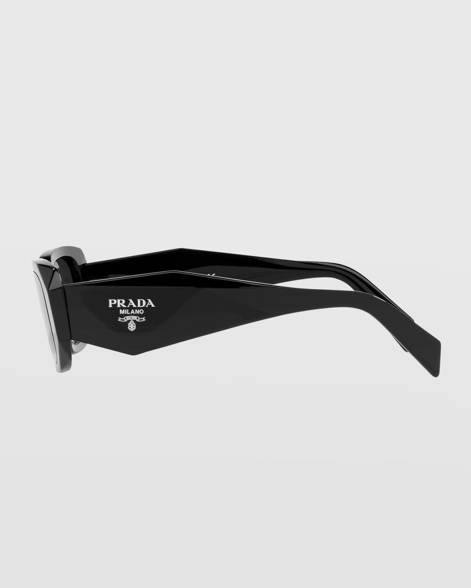 Rectangle Acetate Sunglasses