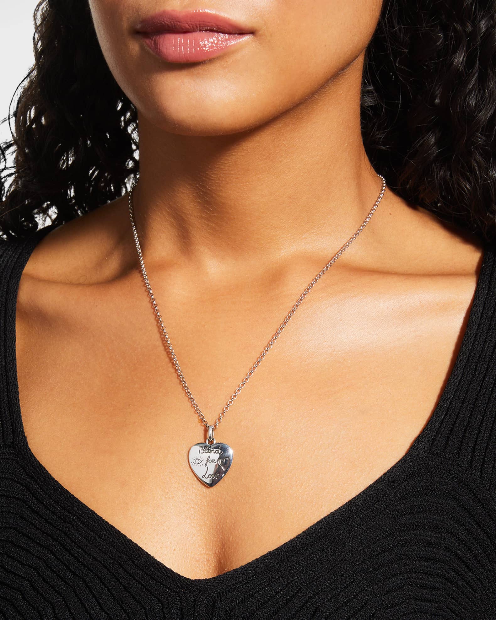 Gucci necklace blind for love clearance