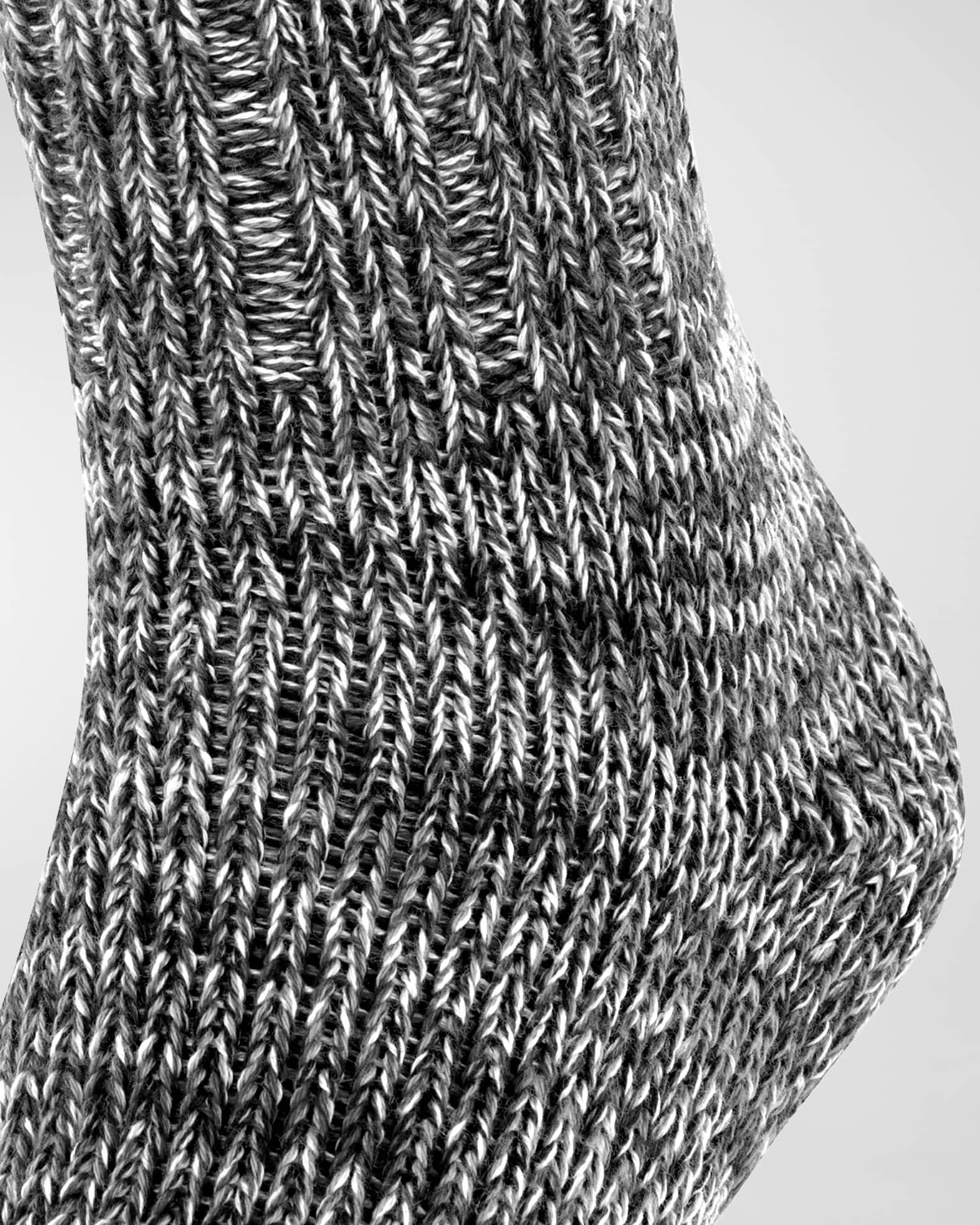 Men's Brooklyn Rib-Knit Cotton Socks 1