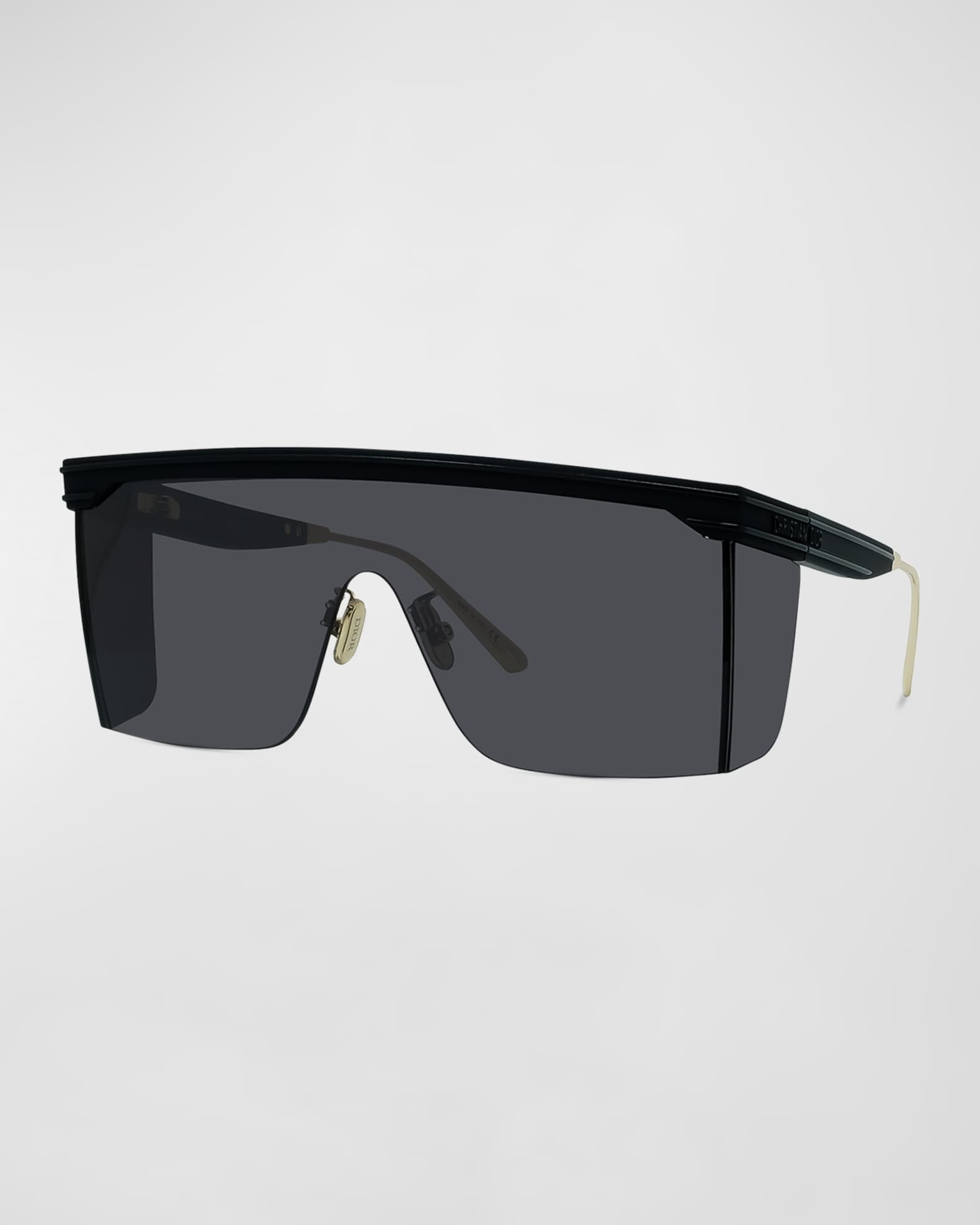 Dior Men's DiorClub M1U Shield Sunglasses | Neiman Marcus