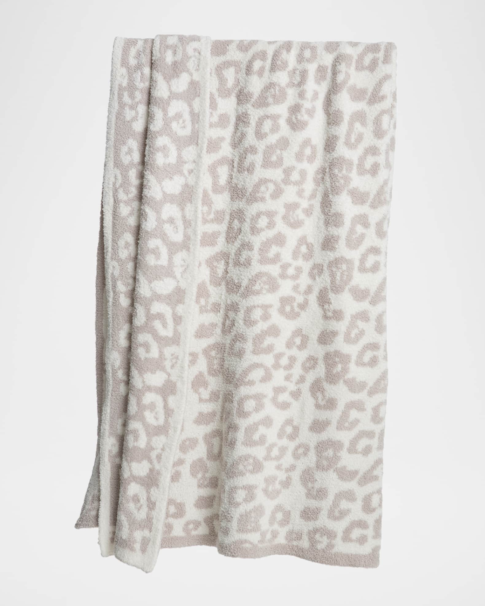 Barefoot dreams blanket cheetah top