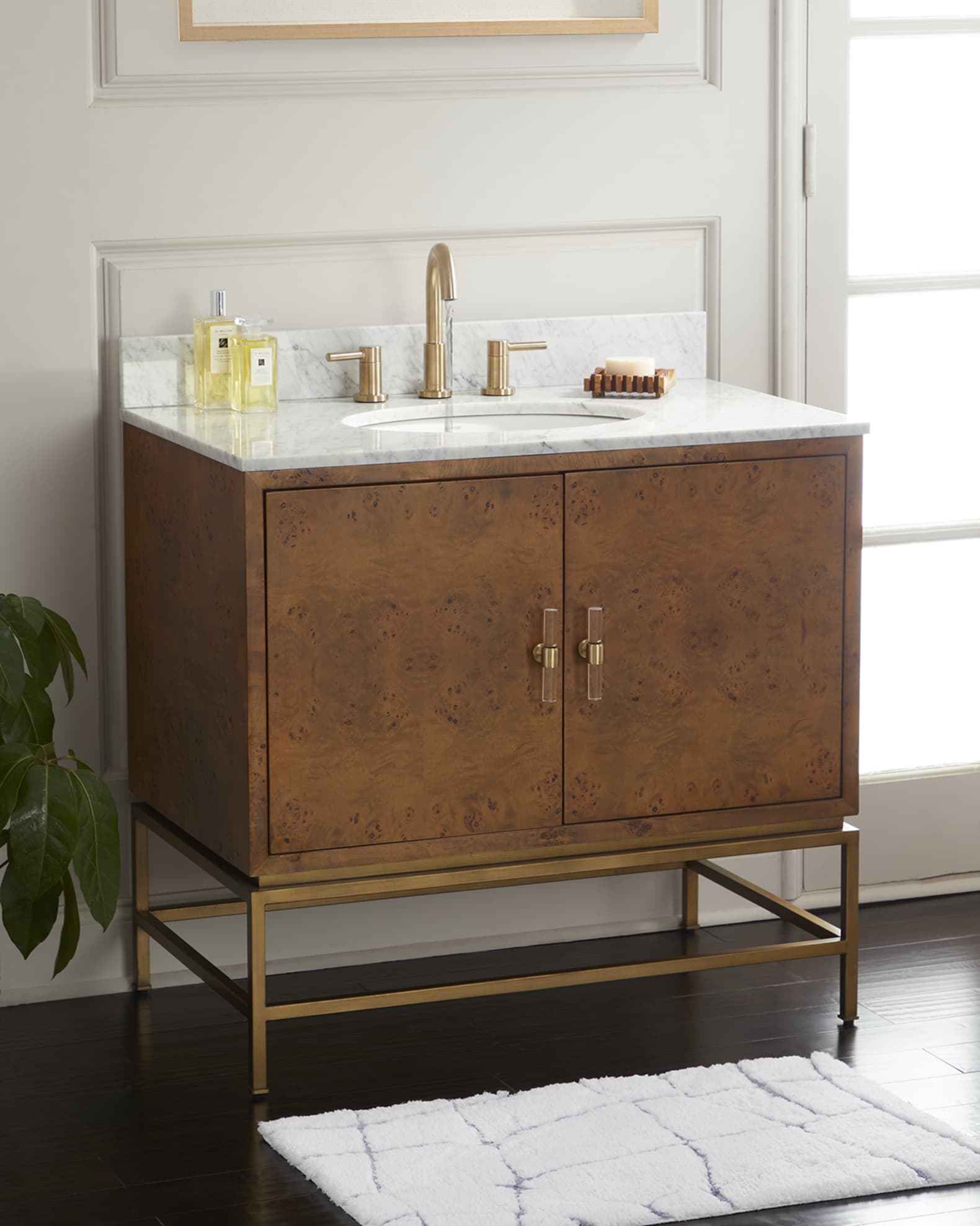 Finn Burl Wood Vanity 0