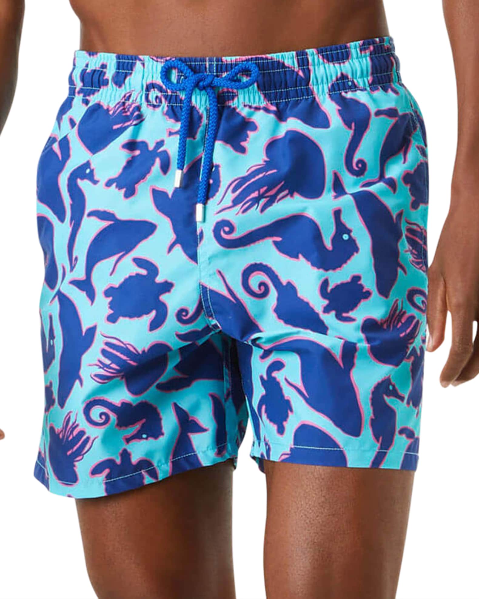Vilebrequin Men's 1999 FocusPrint Swim Trunks Neiman Marcus