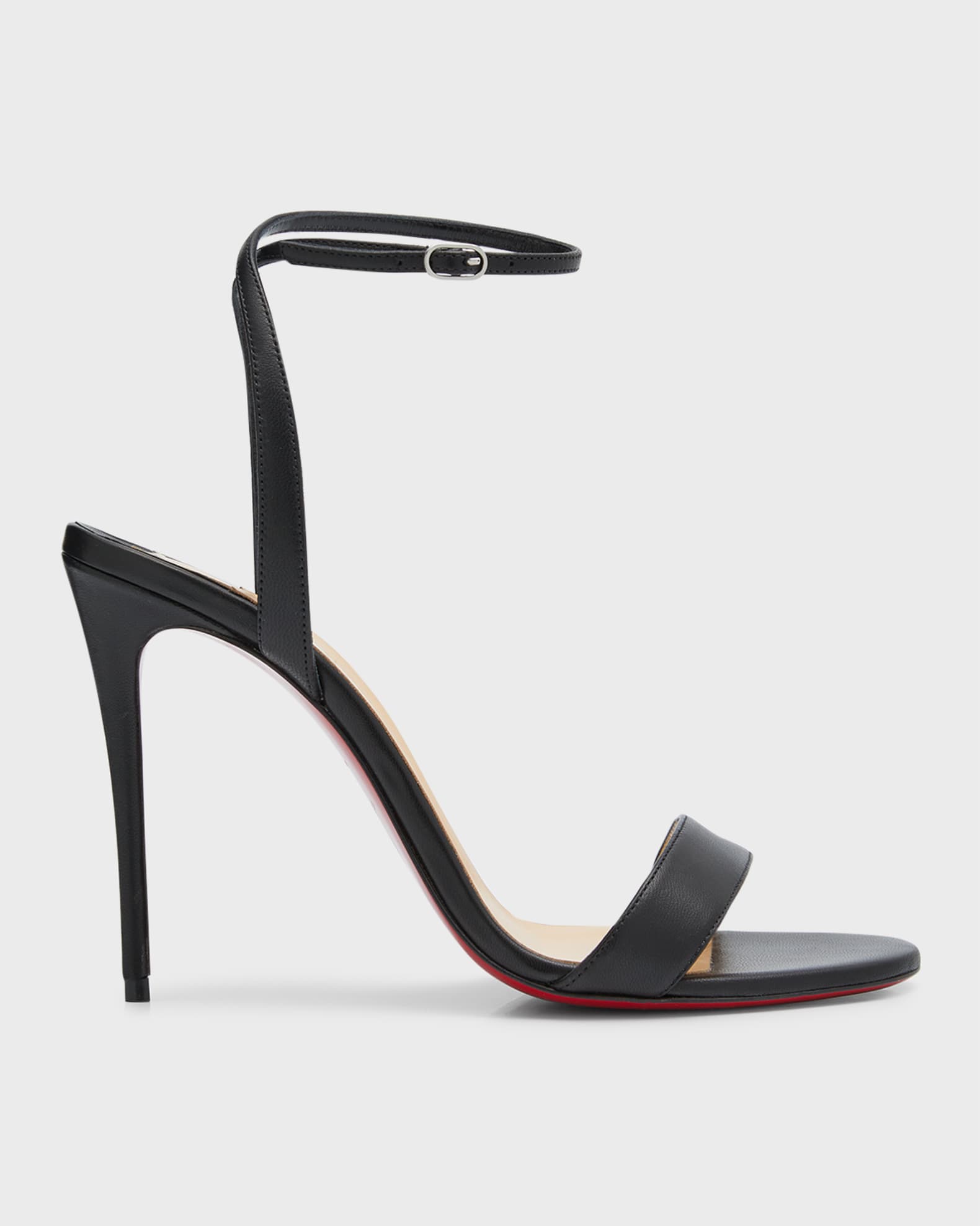 Red bottoms open toe best sale
