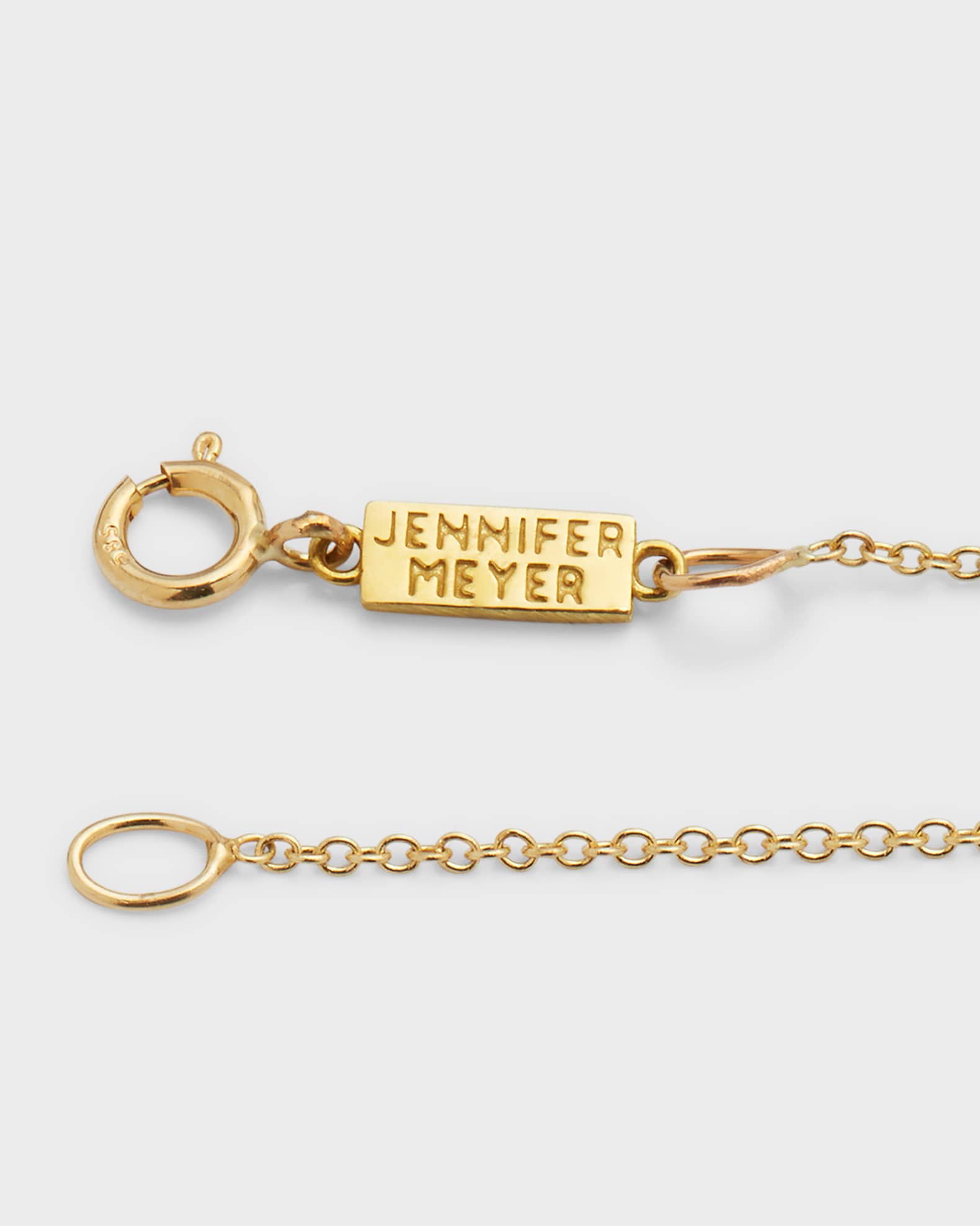 セレブ愛用♥ Jennifer Meyer K18G Diamond ID necklace セレブ愛用♥ Jennifer Meyer K18G Diamond ID necklace
