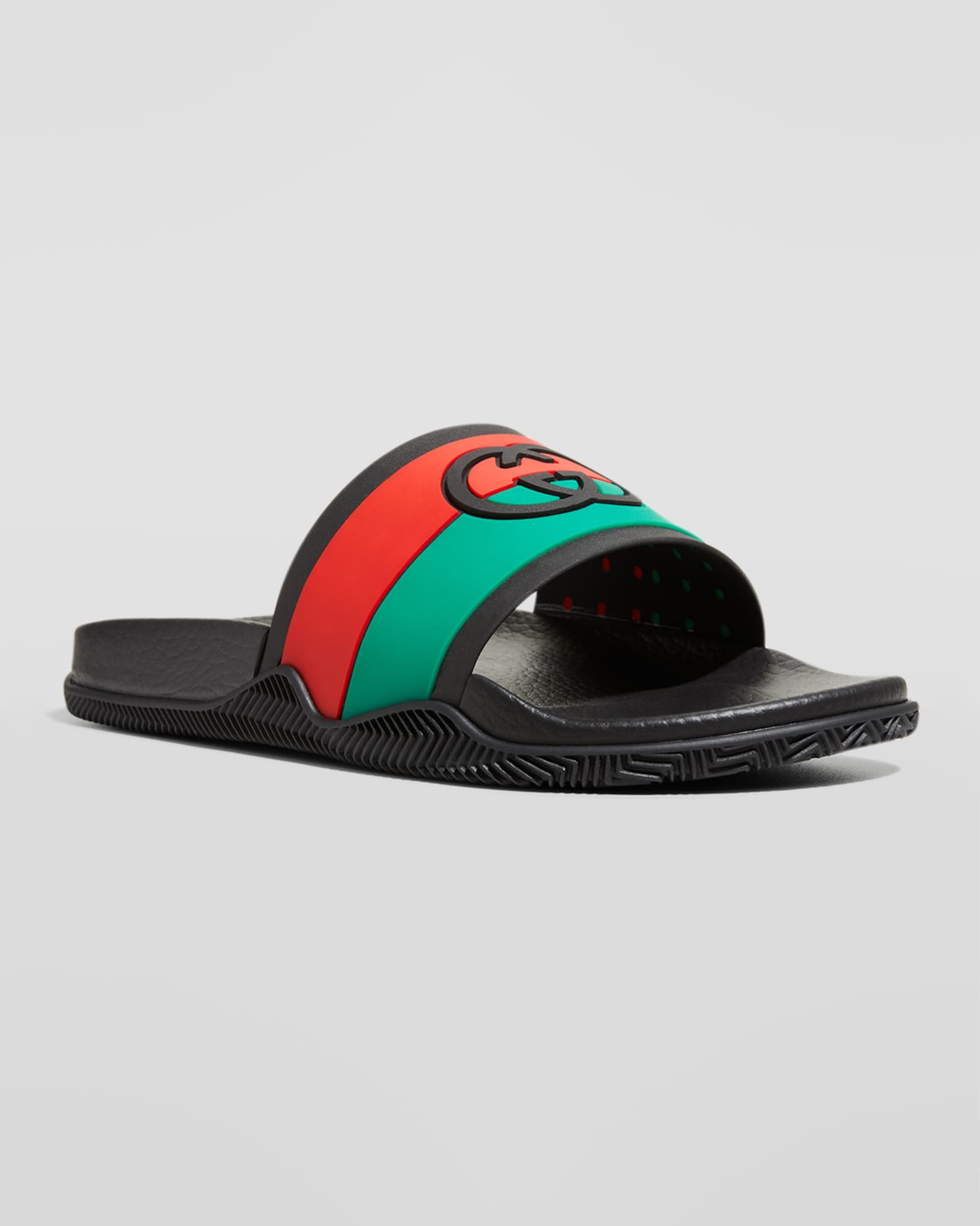 Gucci Women's Pursuit Interlocking G Slide Sandals