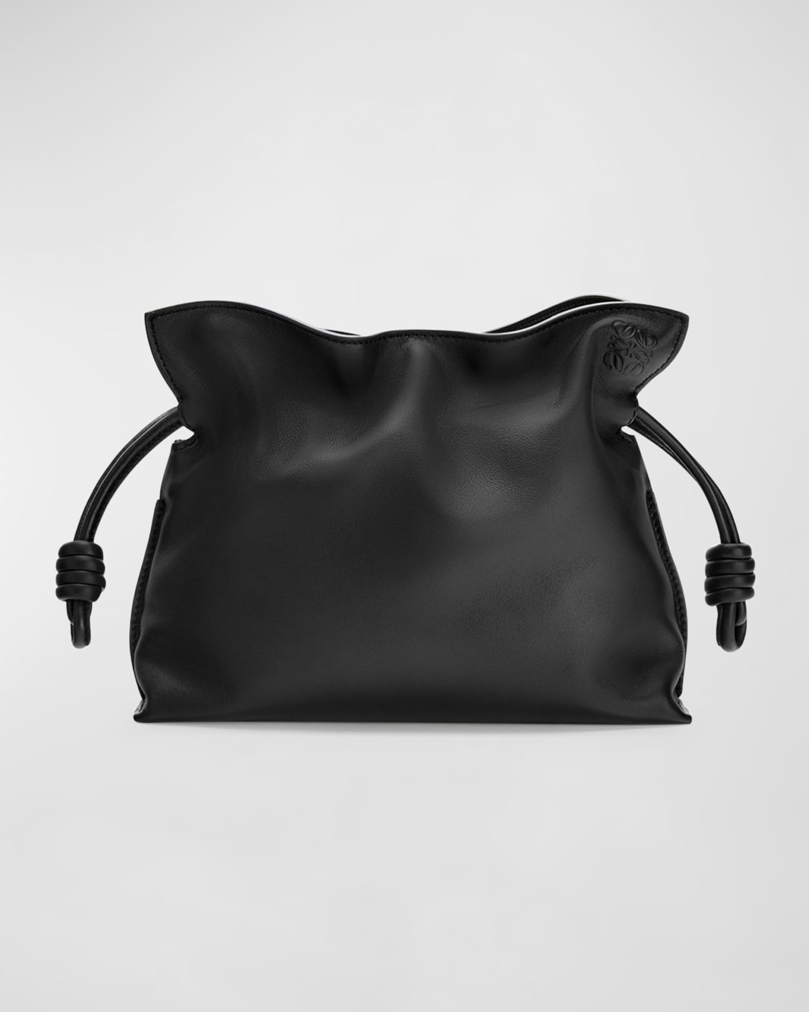 Loewe Flamenco Mini Napa Drawstring Clutch Bag | Neiman Marcus