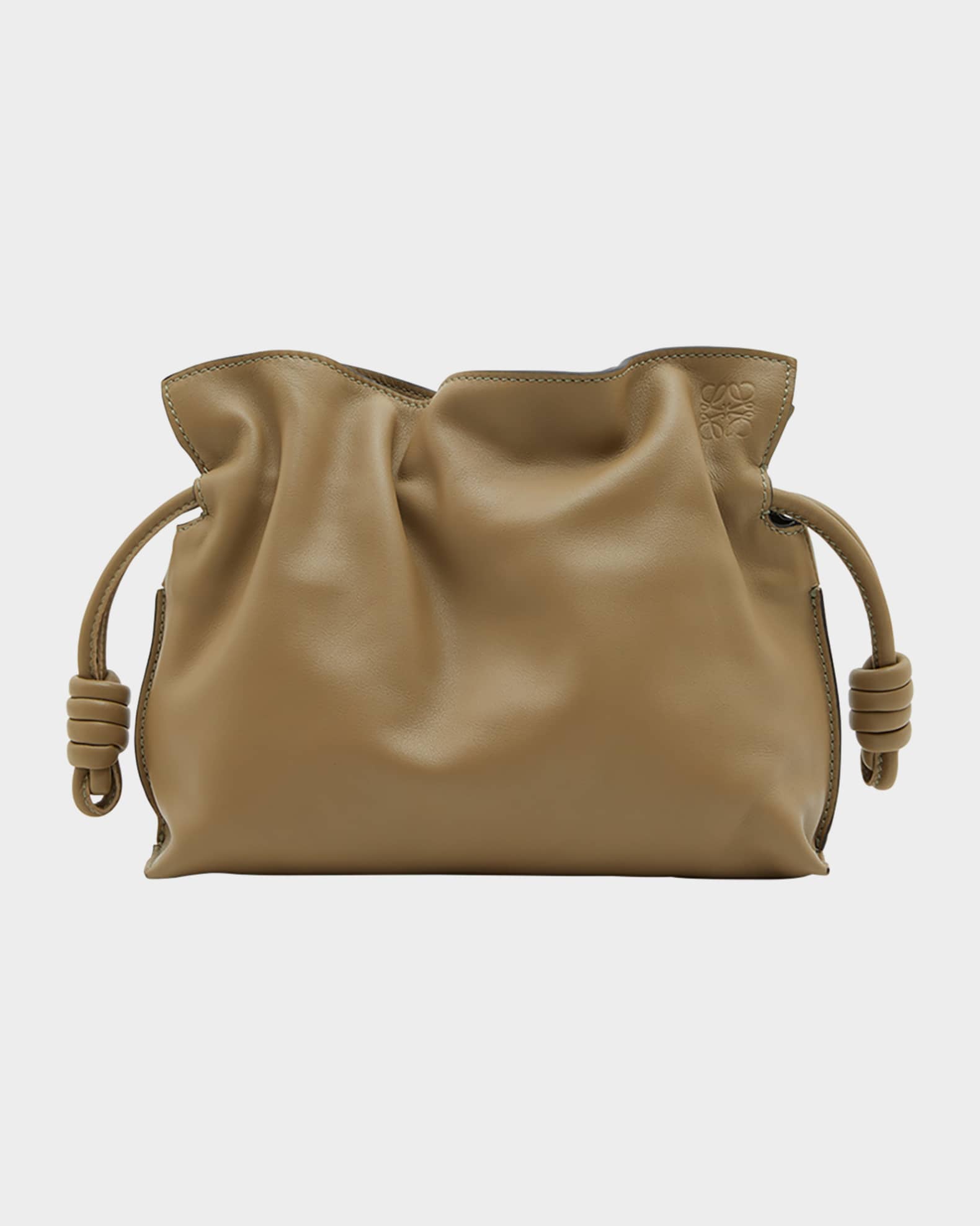 Loewe Flamenco Mini Clutch Bag in Napa Leather with Blind