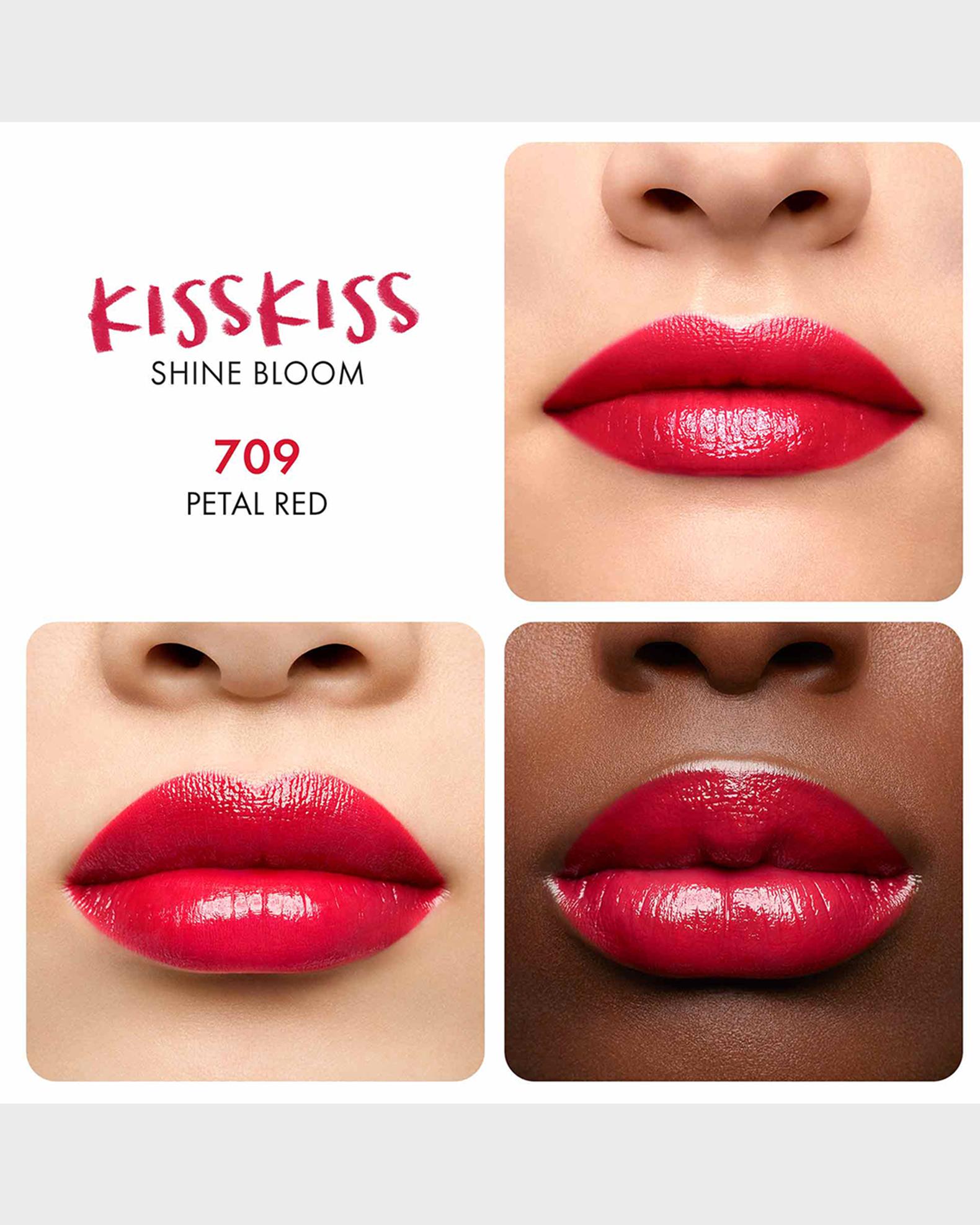 Guerlain KissKiss シャインブルーム 819 口紅 GUERLAIN KissKiss Shine Bloom Lipstick Balm | Neiman Marcus