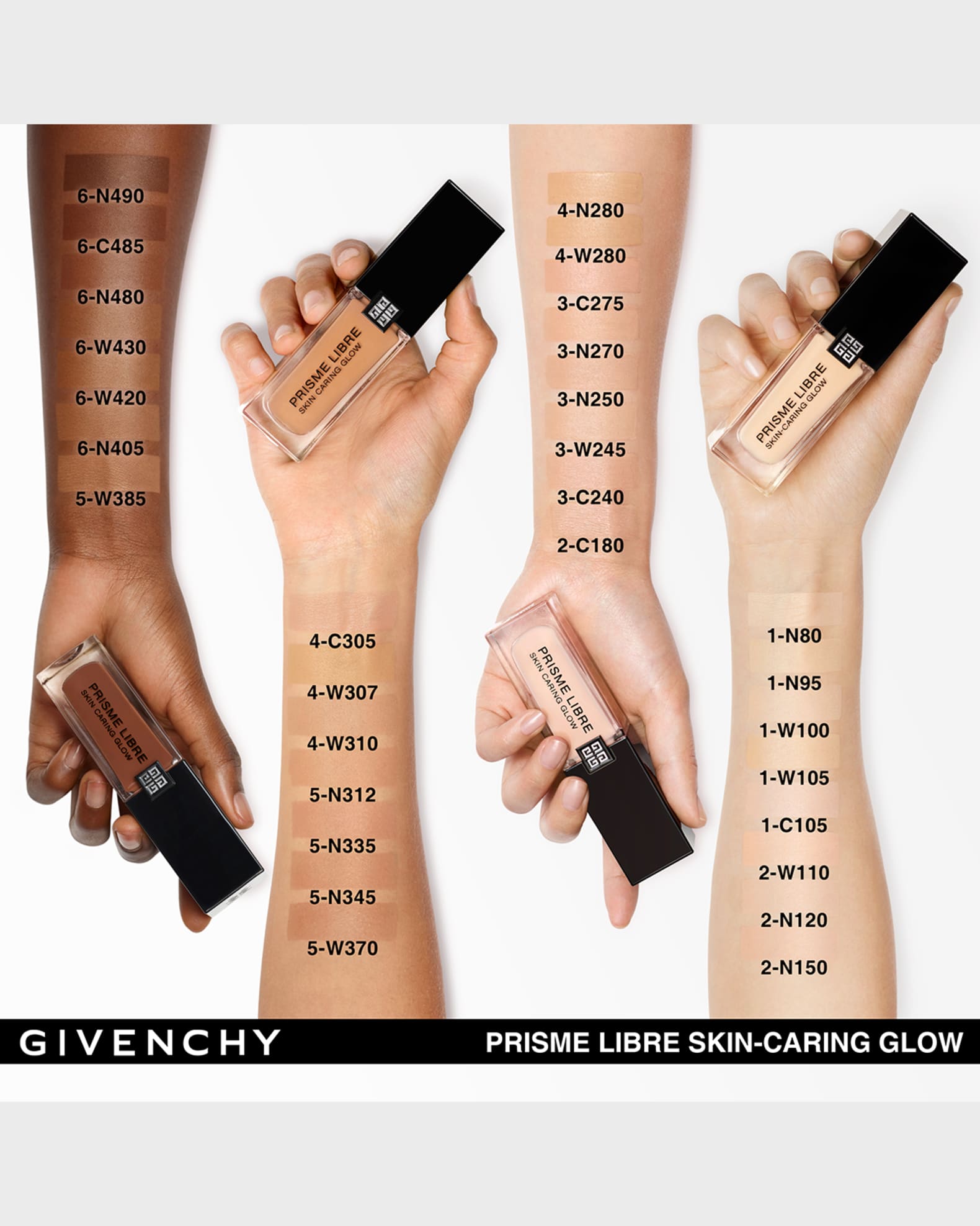 Prisme Libre Skin-Caring Glow Foundation 24H Hydration 1