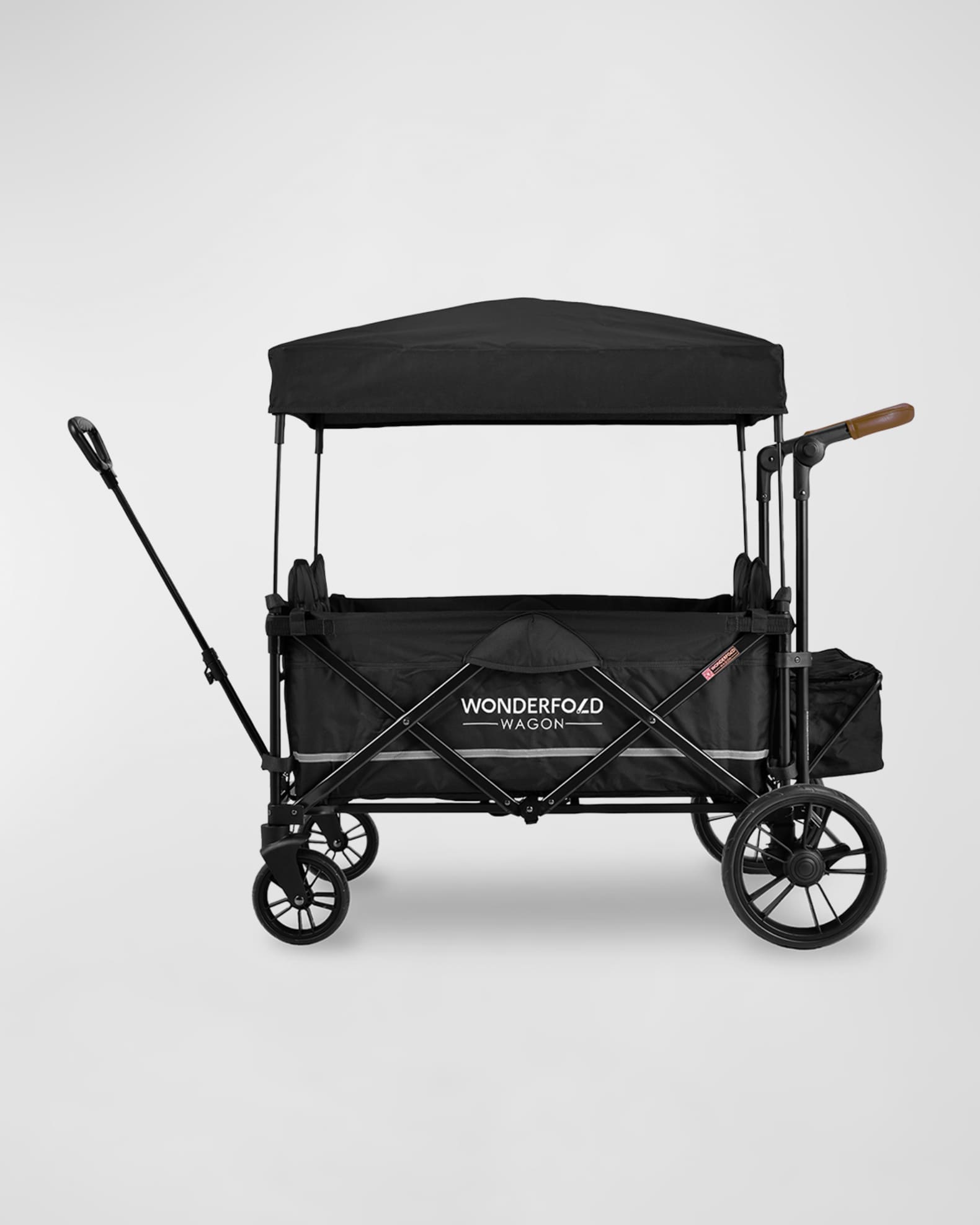 WONDERFOLD Wagon Pull and Push Quad 4 Seater Stroller Wagon