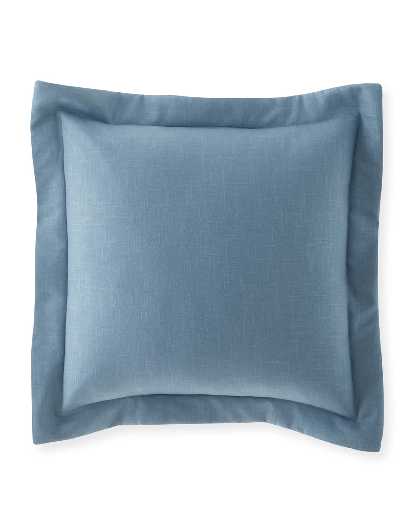 Olivia Quido Allister Solid Linen European Sham Neiman Marcus