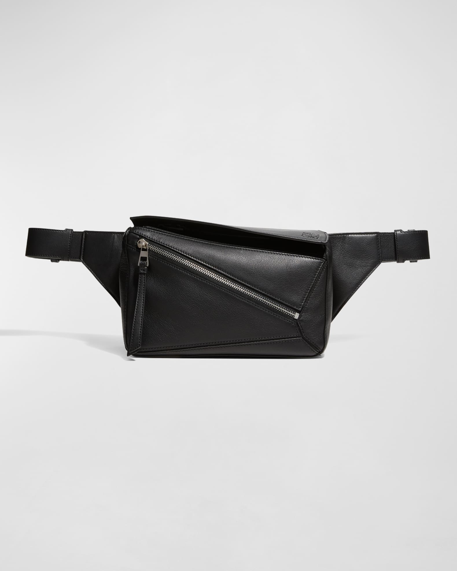 Loewe Men's Puzzle Leather Belt Bag | Neiman Marcus