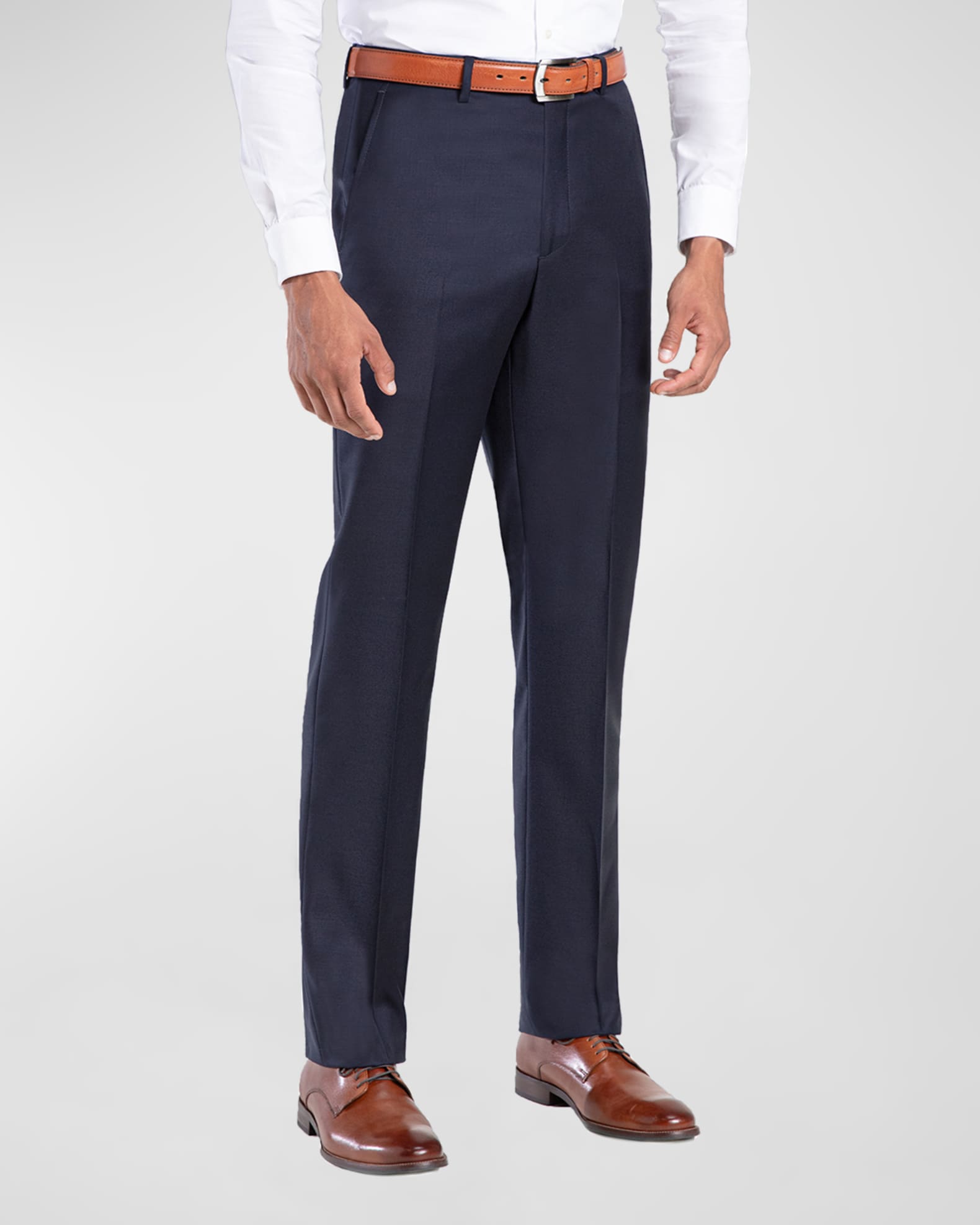 Santorelli pleated dress pants sale