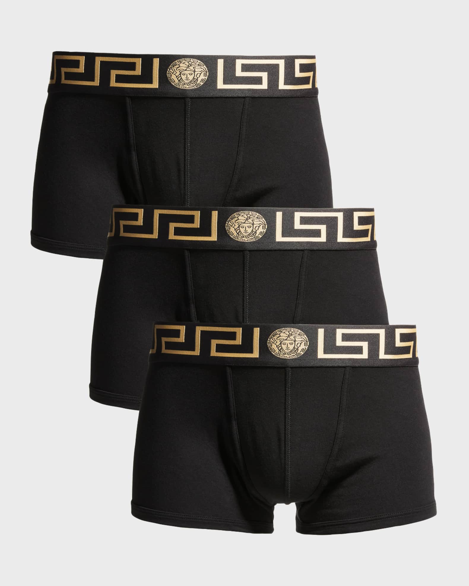 Men's 3-Pack Low Rise Greca Trunk 1