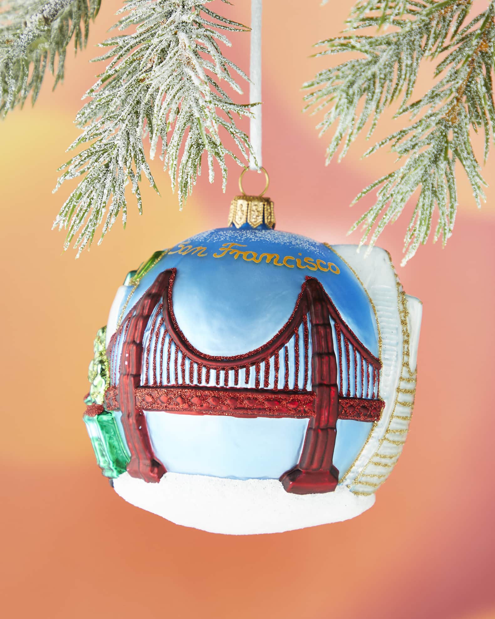Neiman Marcus San Francisco Ball Christmas Ornament Neiman Marcus