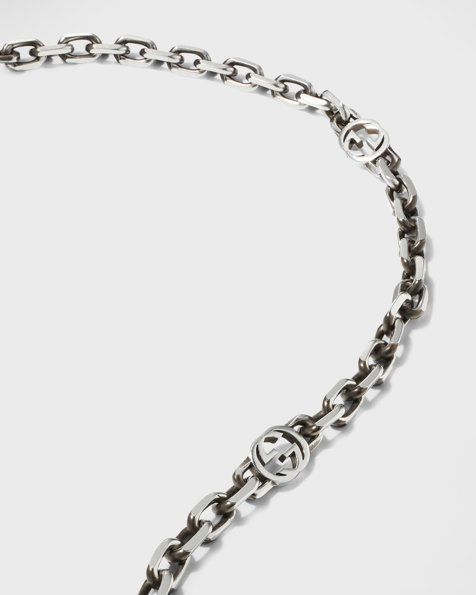 Gucci Interlocking G Chain Necklace | Neiman Marcus