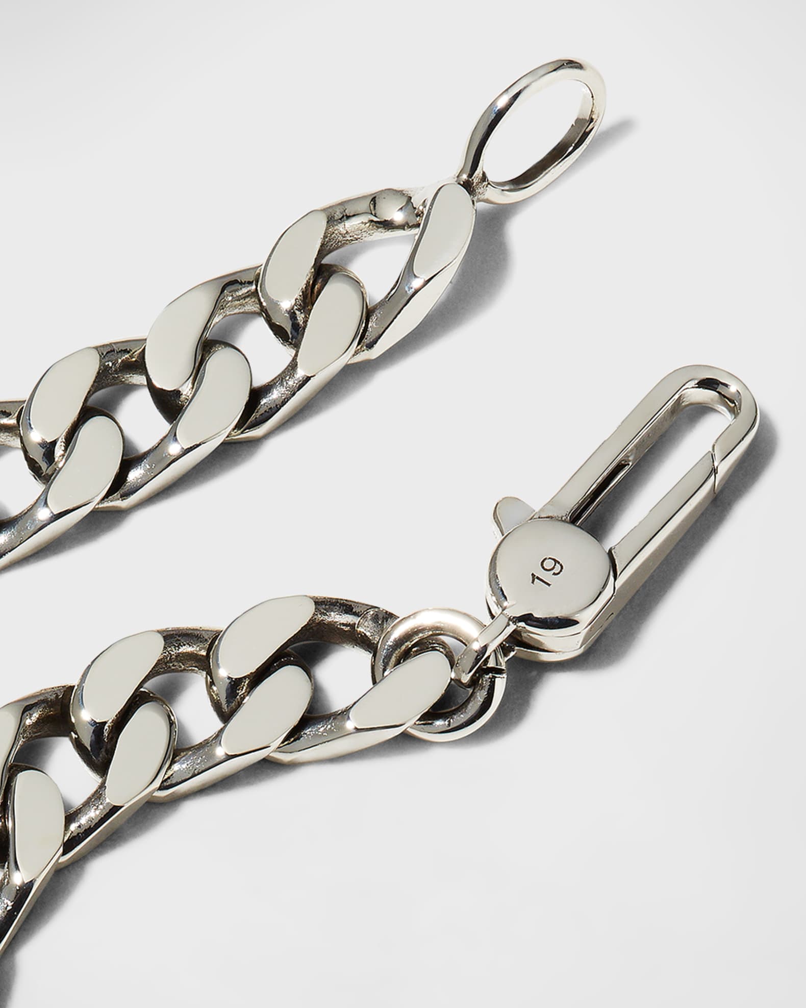 Gucci Men's Sterling Silver Diamond Pattern Bracelet YBA295676001021 -  Macy's