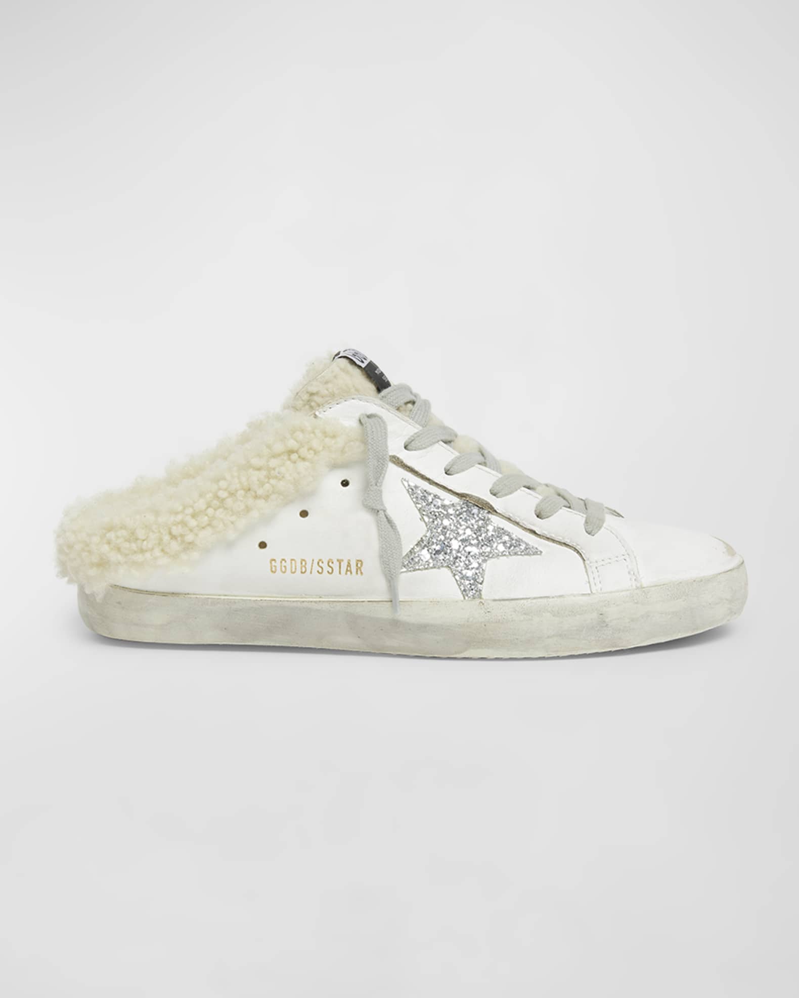 Golden goose shearling slide cheap