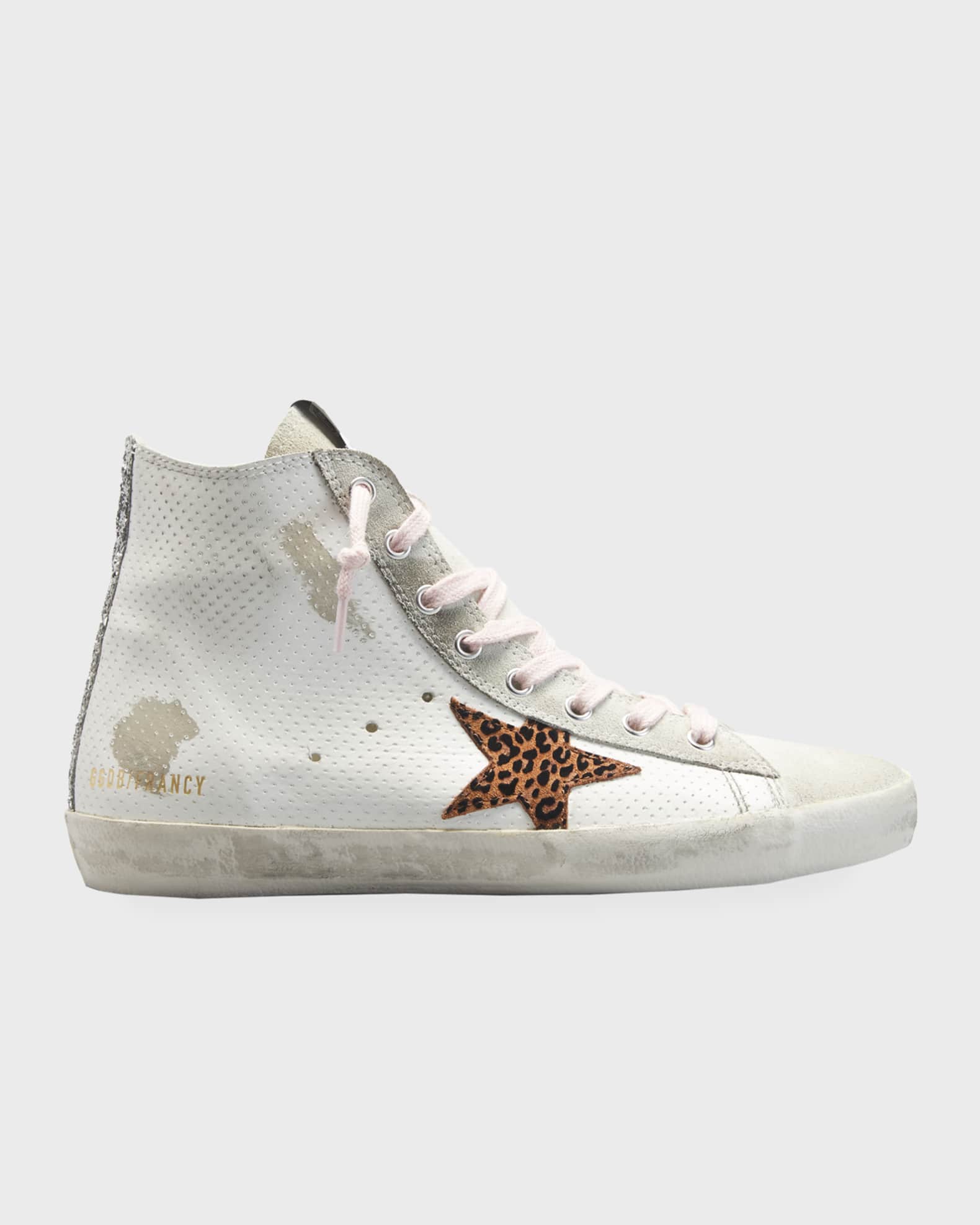Golden Goose Fancy Perforated High Top Sneakers Neiman Marcus