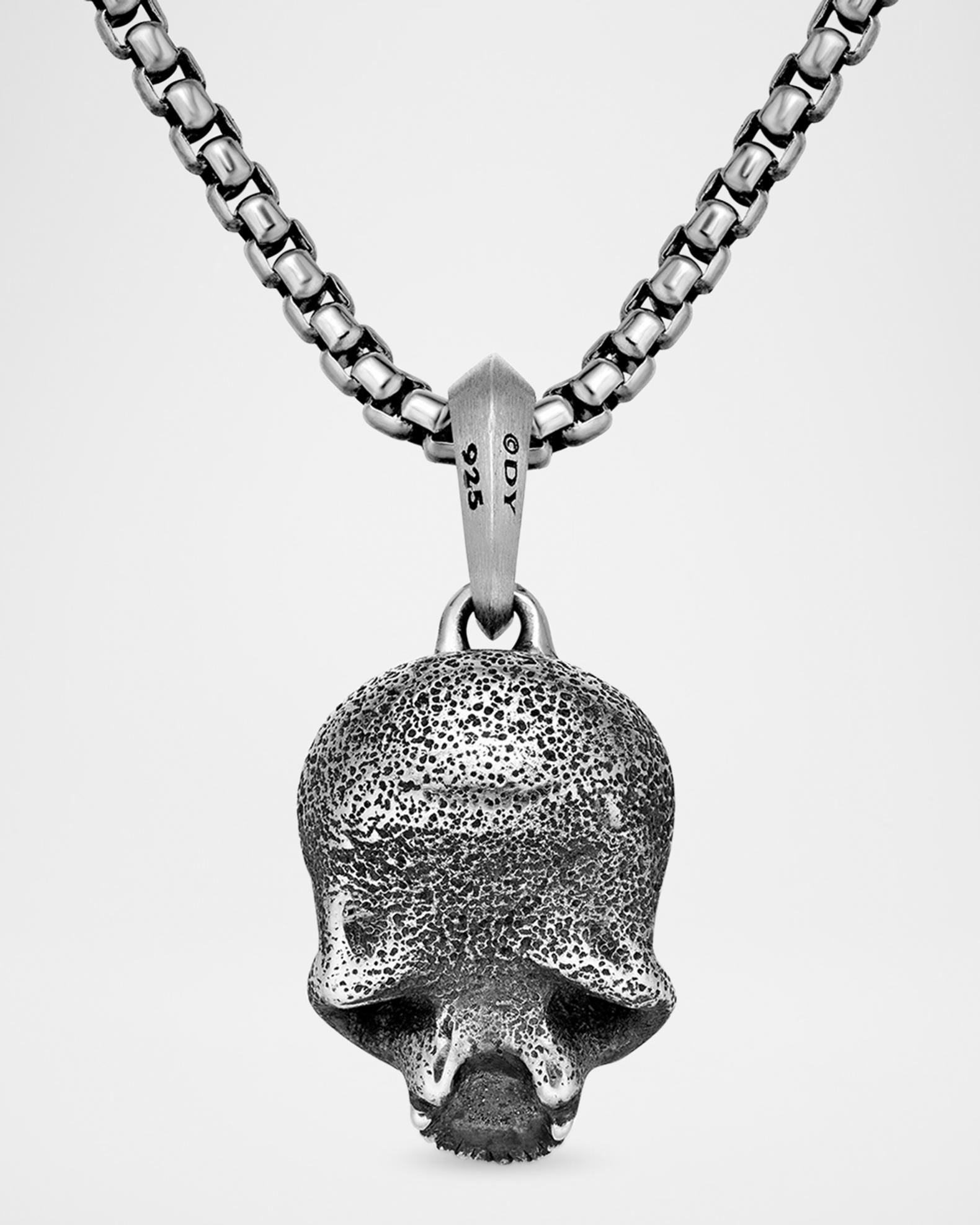 David Yurman 'Memento Mori' Skull Pendant