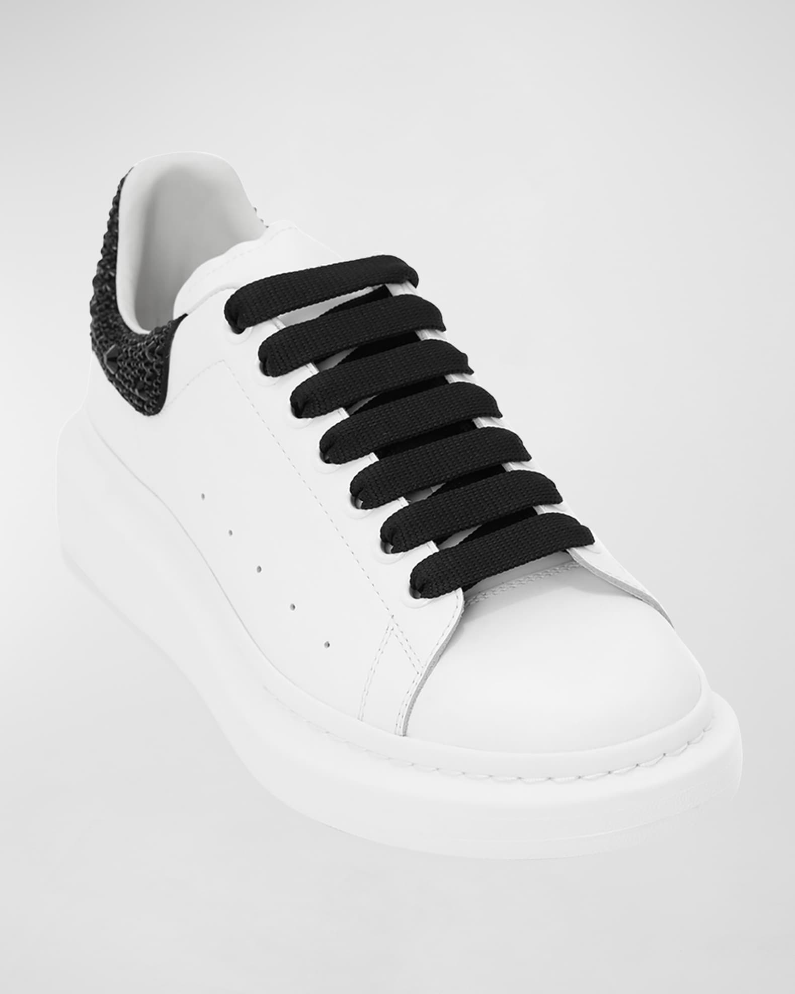 Alexander McQueen Men s Embellished Heel Oversized Sneakers Neiman Marcus