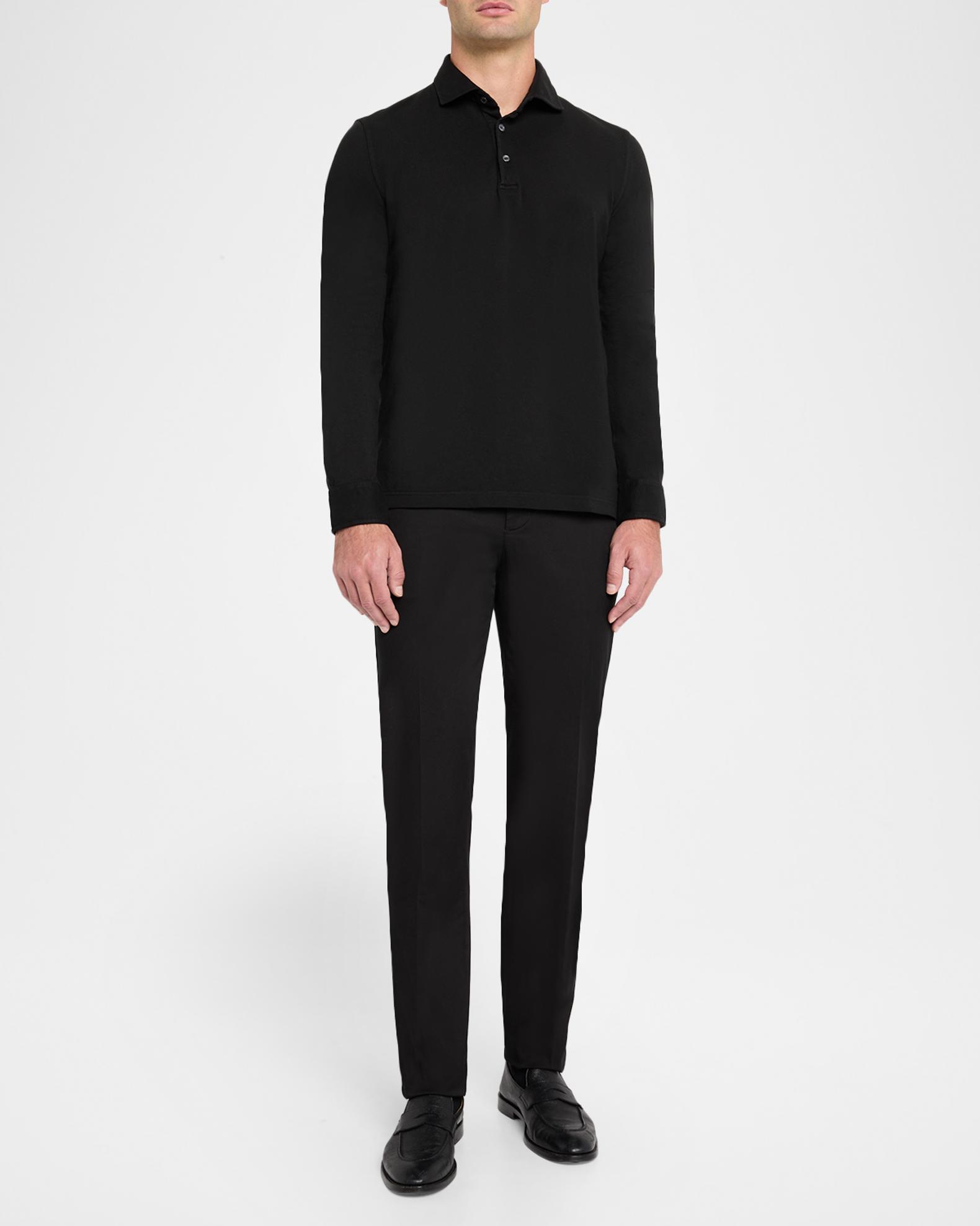 Brunello Cucinelli Men's American Pima Italian-Fit Chino Trousers