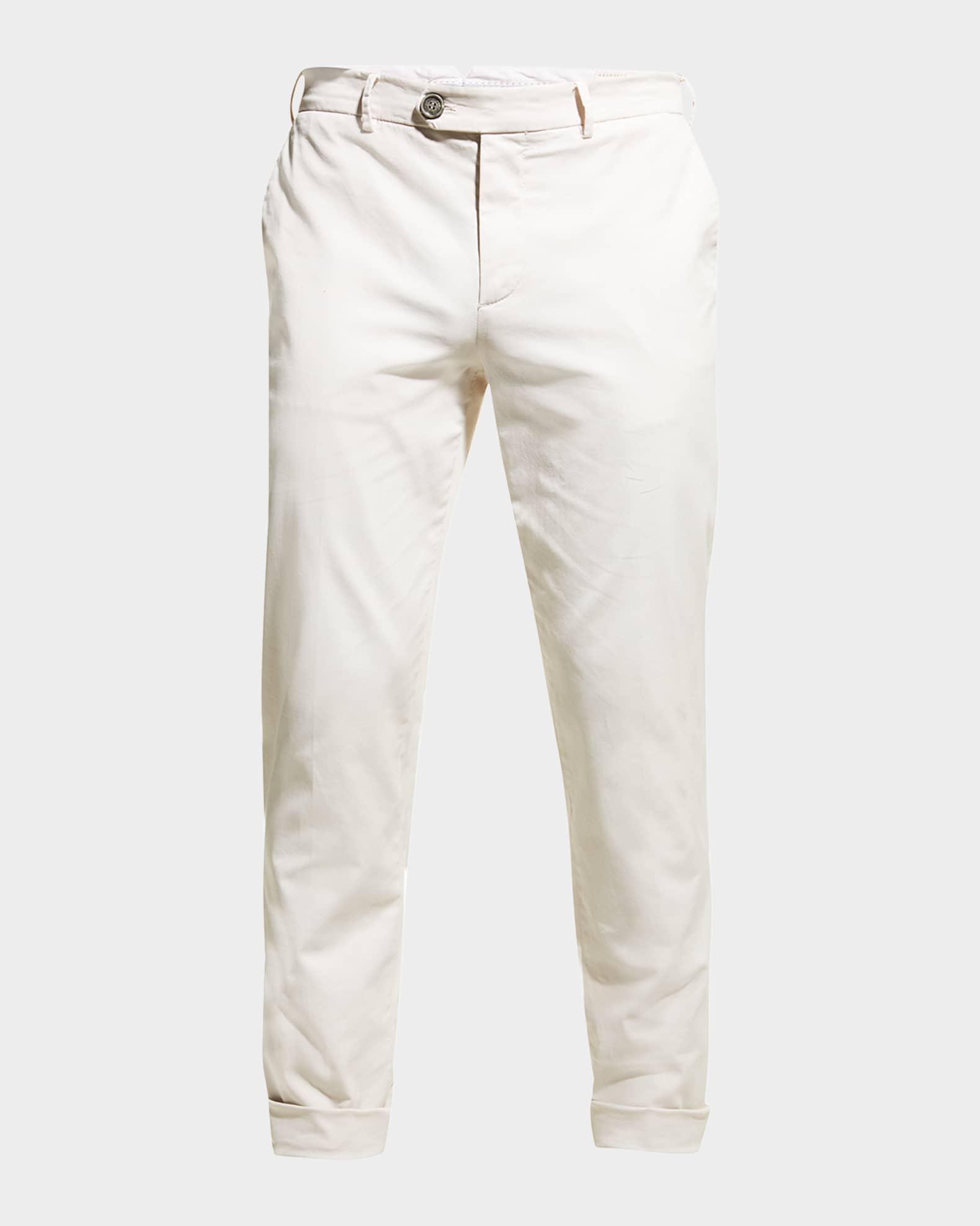 Men's American Pima Italian-Fit Chino Trousers | Neiman Marcus
