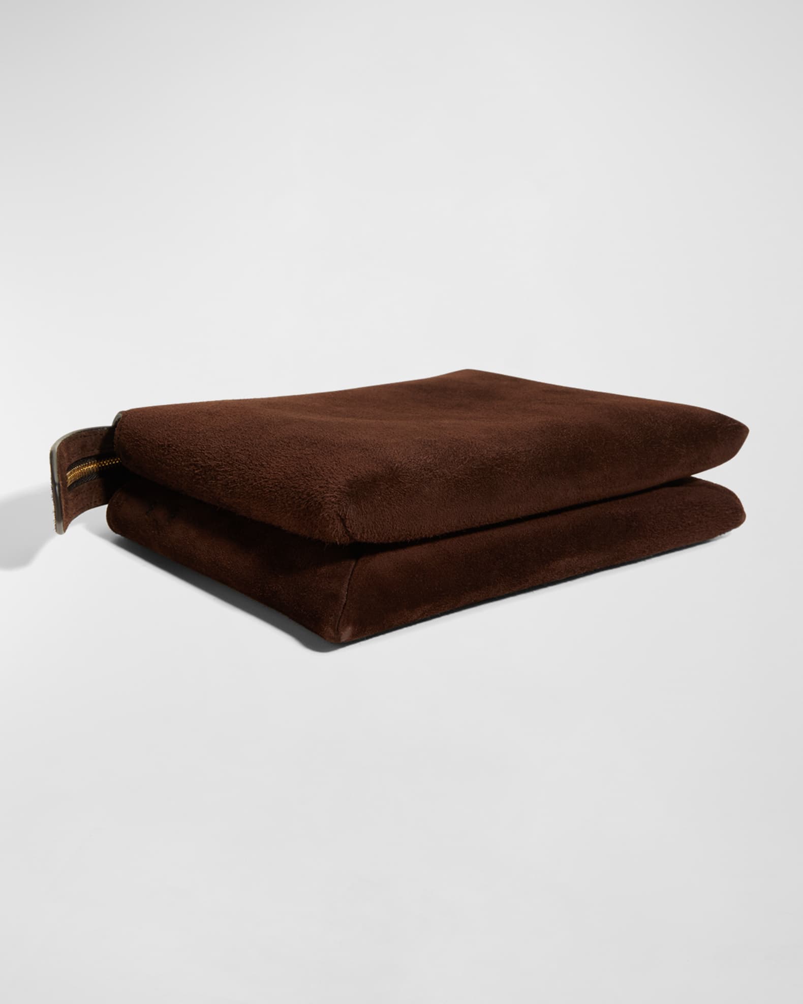 THE ROW Nu Twin Mini Crossbody in Suede | Neiman Marcus