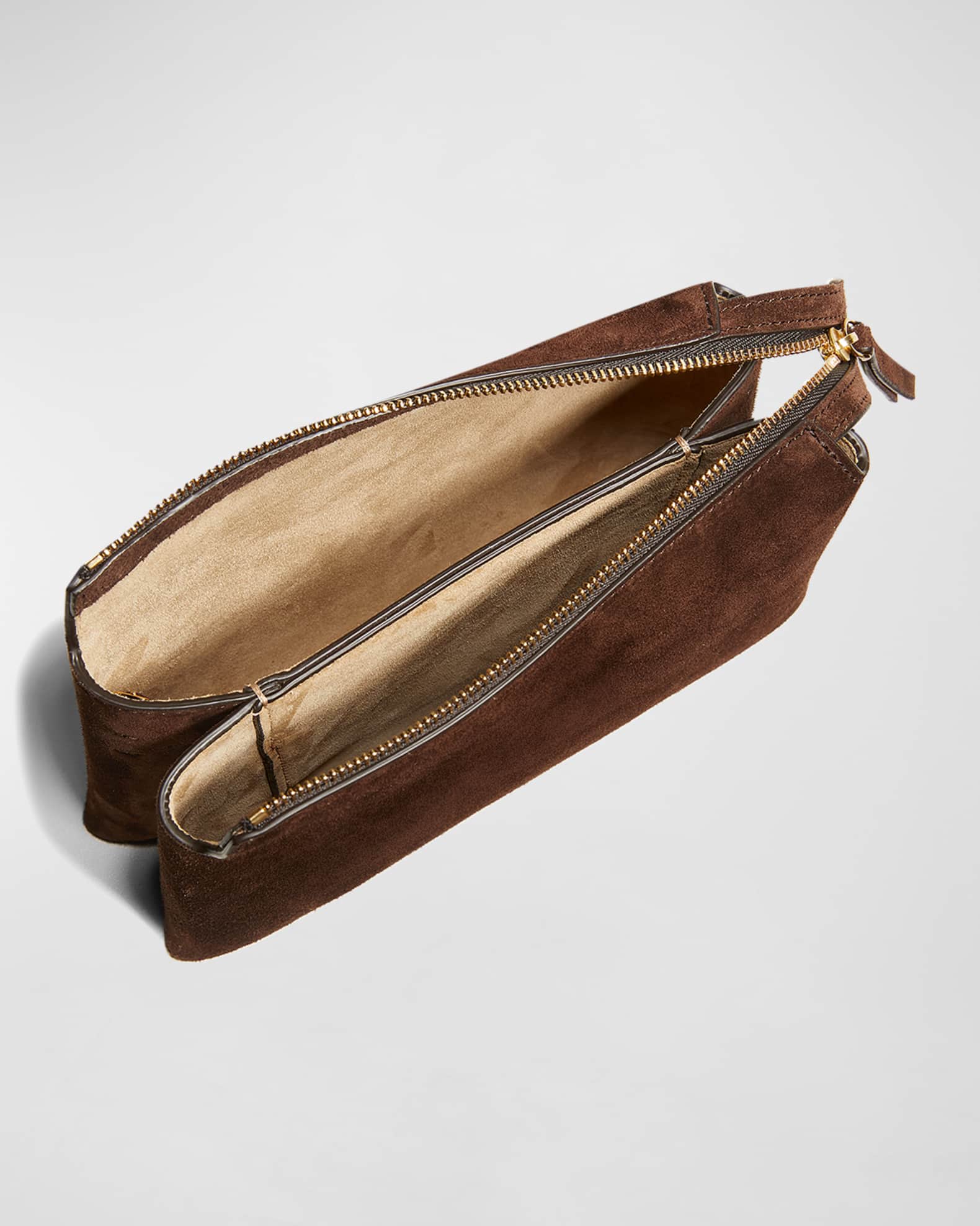 国内最安値！ Nu ROW THE Twin Marcus Neiman | Suede in Crossbody Mini バッグ