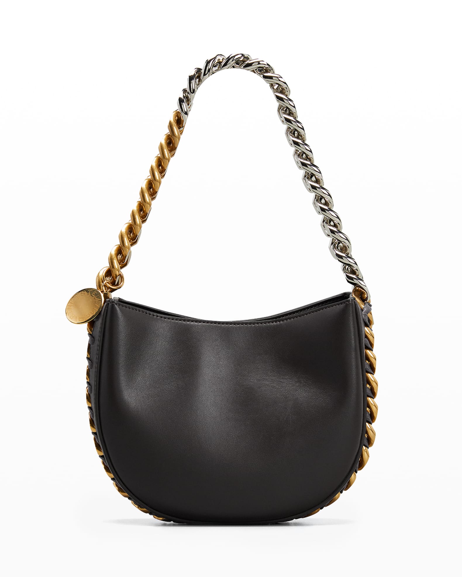 stella mccartney small frayme shoulder bag