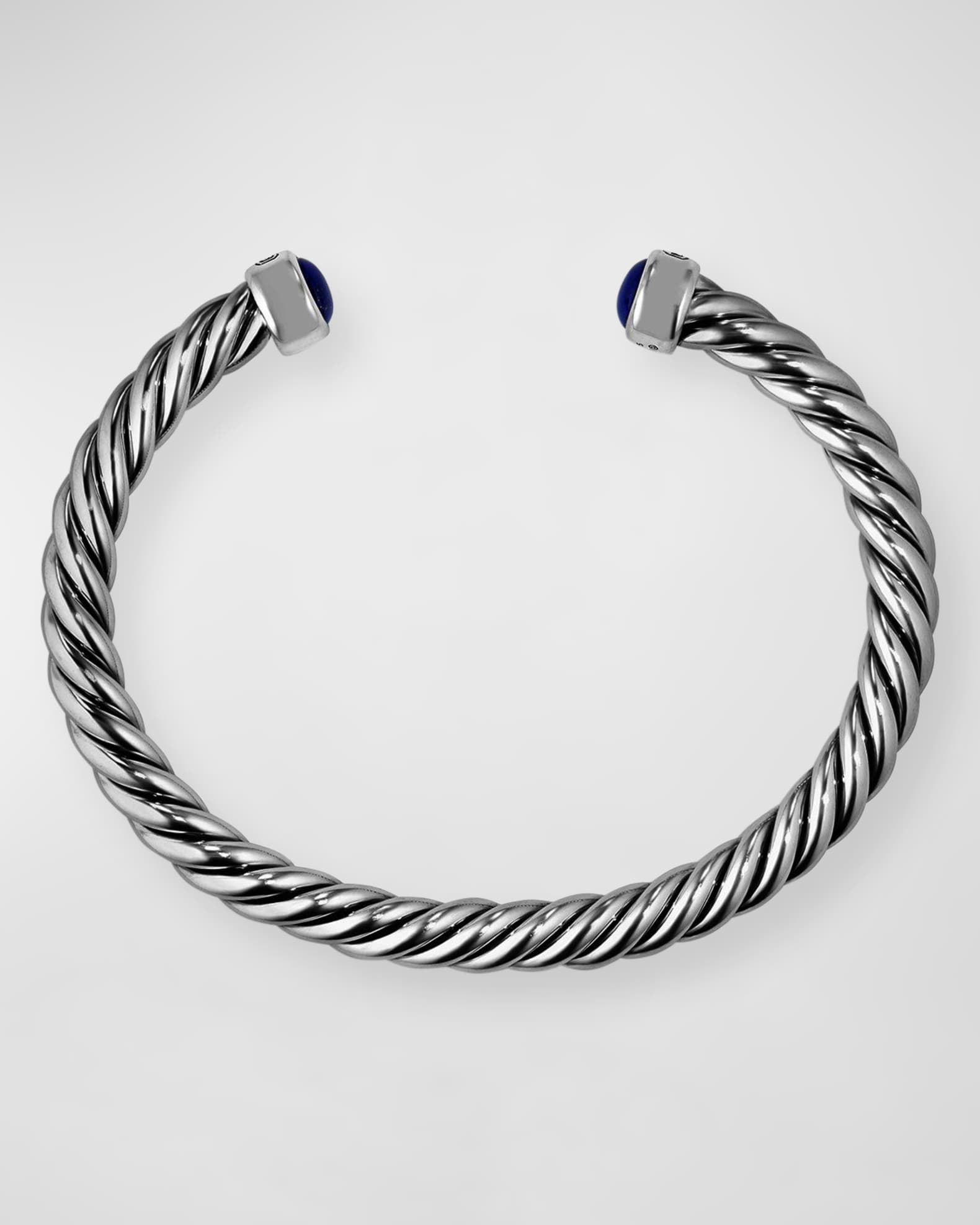 David Yurman Men's 6mm Cable Classic Cuff Bracelet | Neiman Marcus