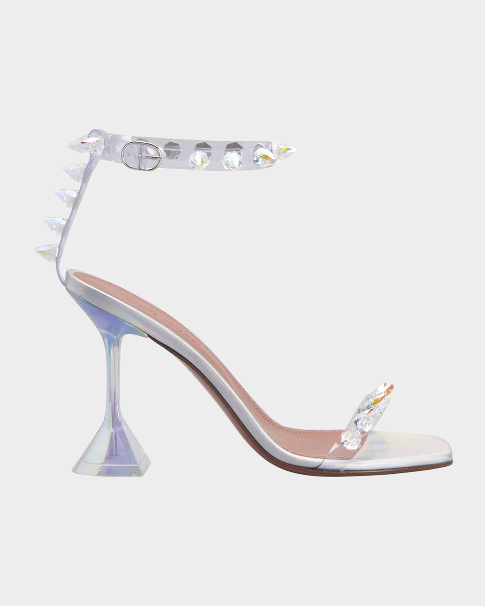Neon clear sandals on sale
