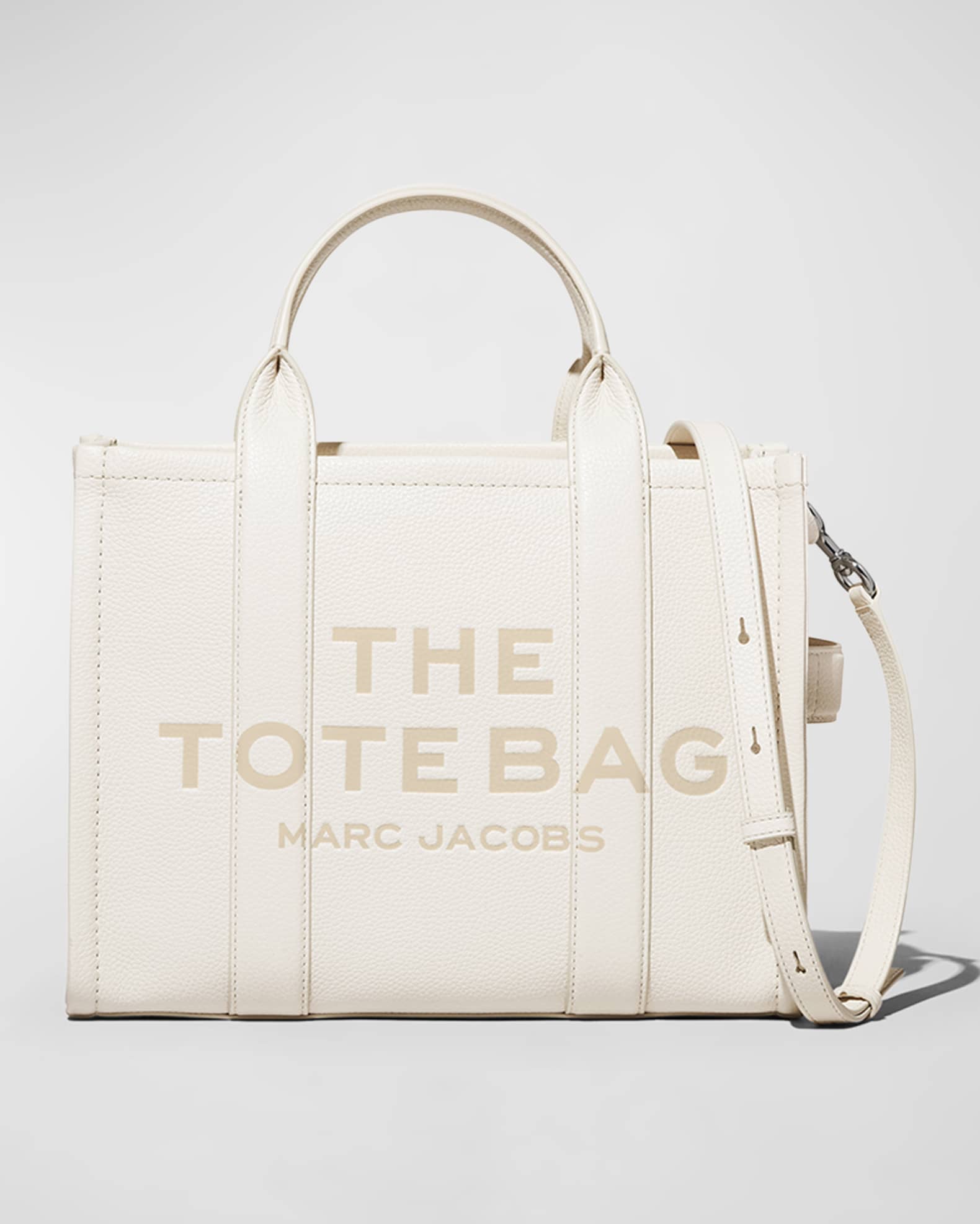 Marc Jacobs The Leather Medium Tote Bag | Neiman Marcus