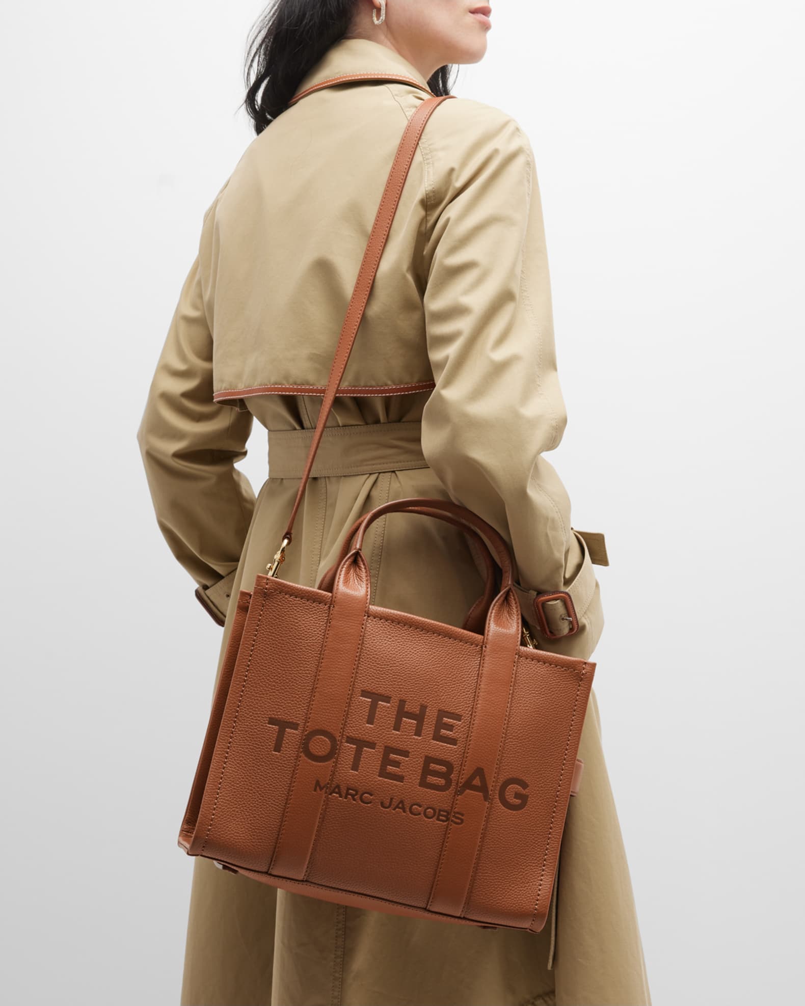 Marc Jacobs The Leather Medium Tote Bag Neiman Marcus