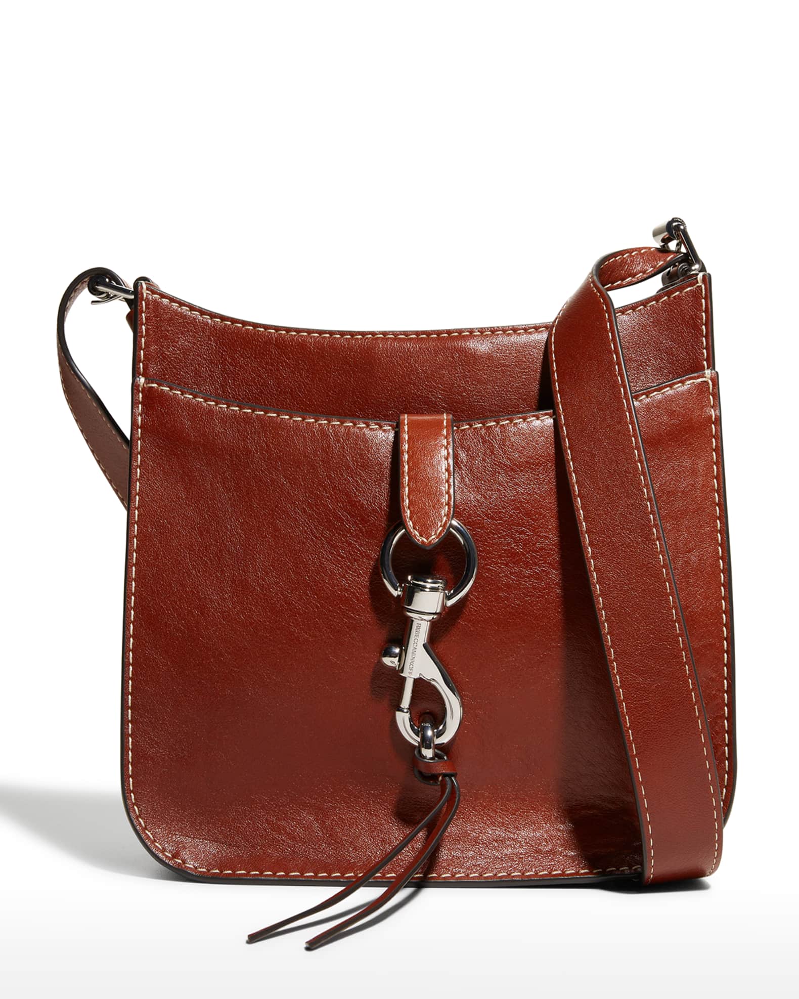 Rebecca Minkoff Megan Small Leather Feed Crossbody Bag Neiman Marcus