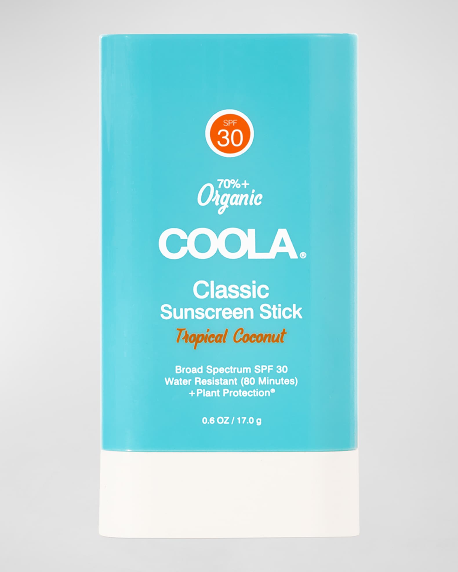 Classic Organic Sunscreen Stick SPF 30 - Tropical Coconut, 0.6 oz. 0