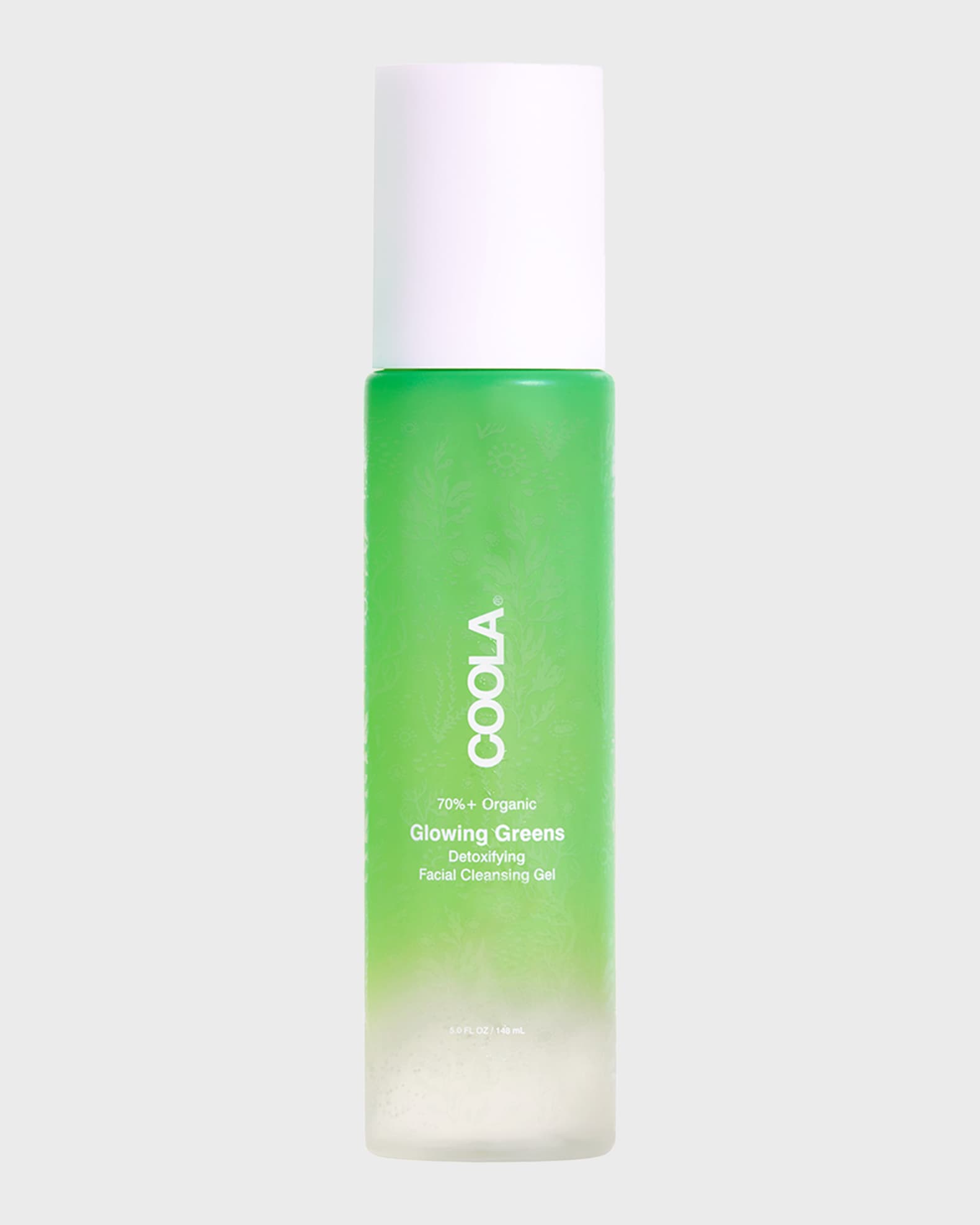 COOLA Glowing Greens Detoxifying Facial Cleansing Gel, 5 oz.