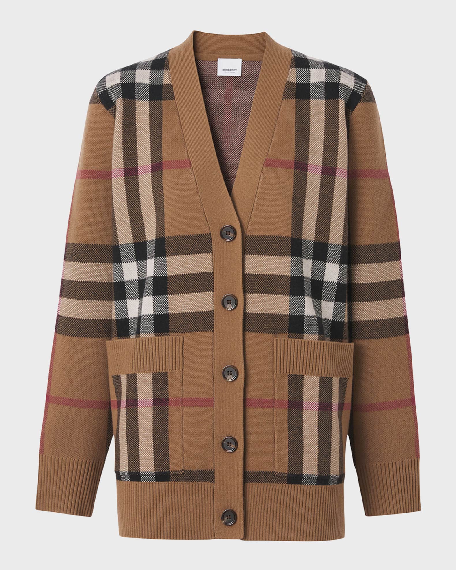Burberry cardigan sweater shop