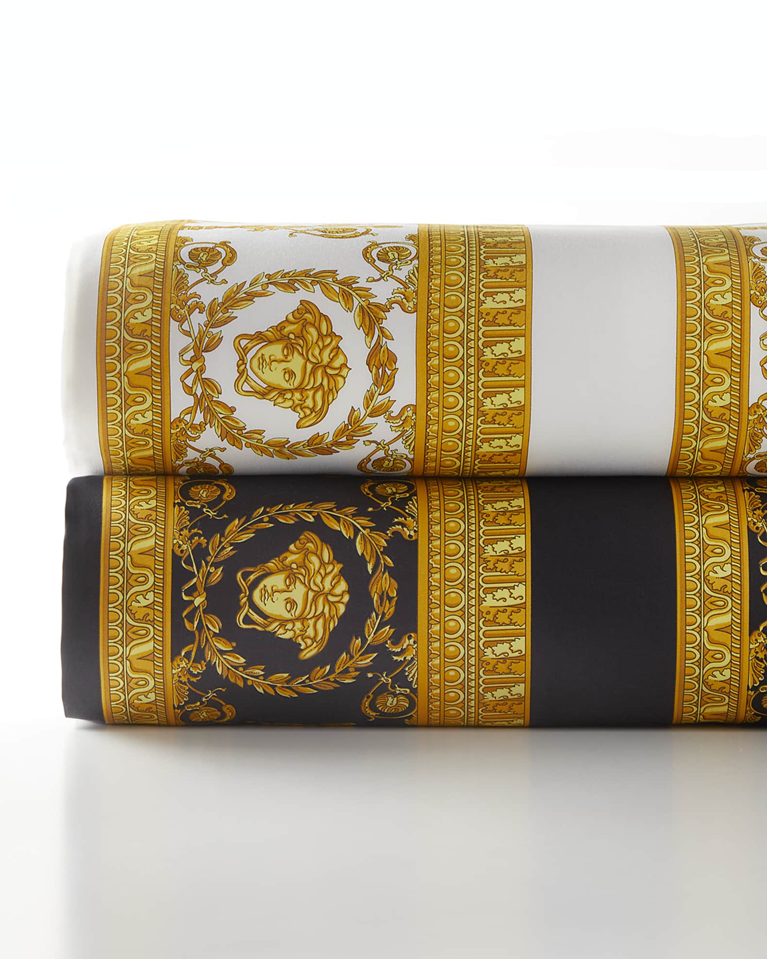 Versace Barocco Robe King Duvet Cover Neiman Marcus