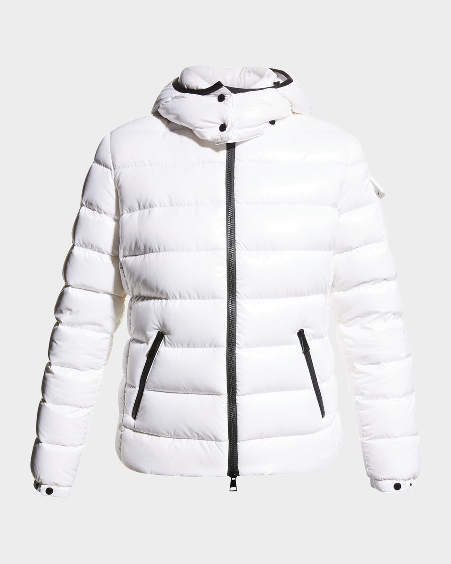 MONCLER BADY モンクレール　バディ　0サイズ　ホワイト Bady Puffer Jacket | Neiman Marcus
