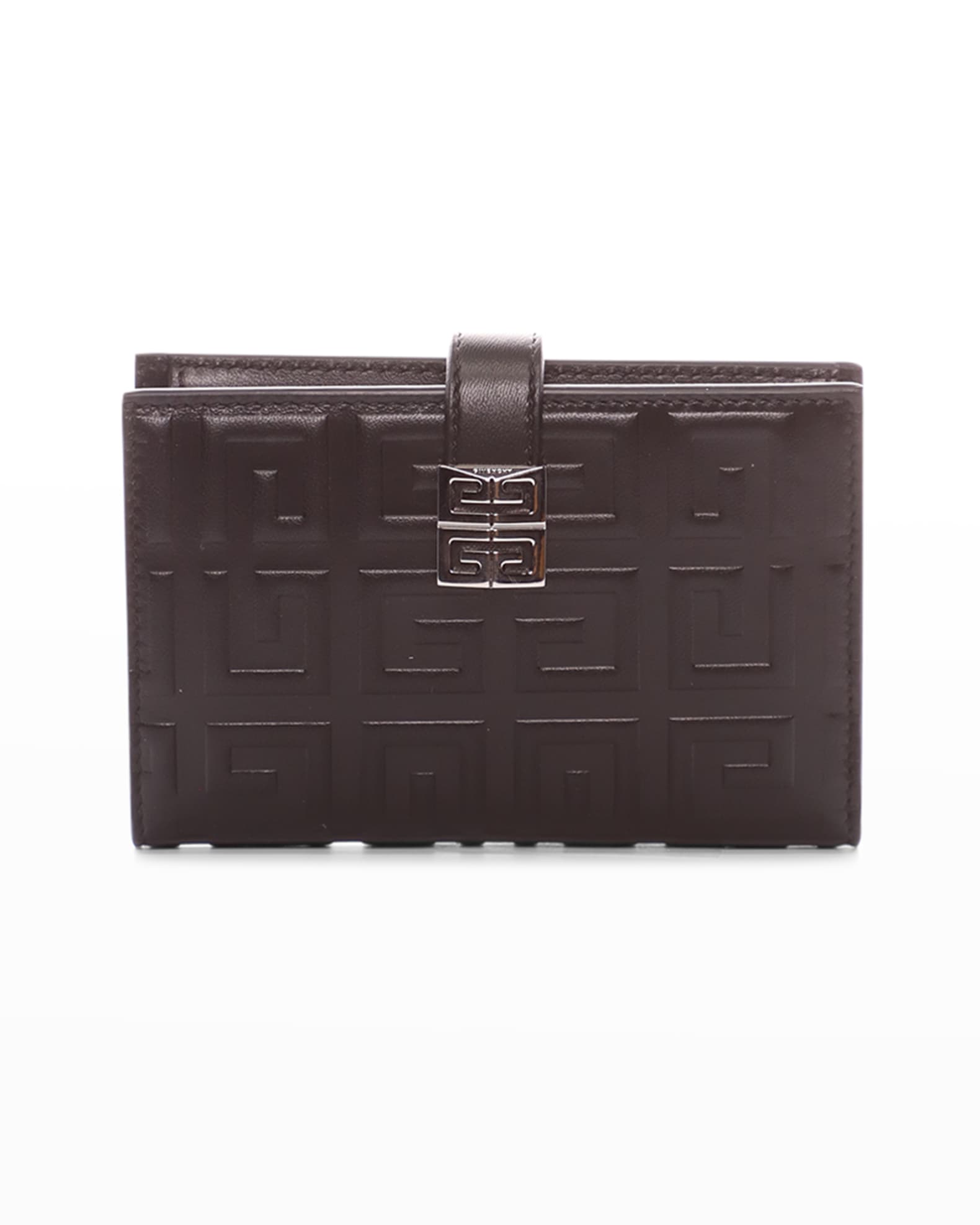 Givenchy 4G Logo-Embossed Medium Bifold Wallet | Neiman Marcus