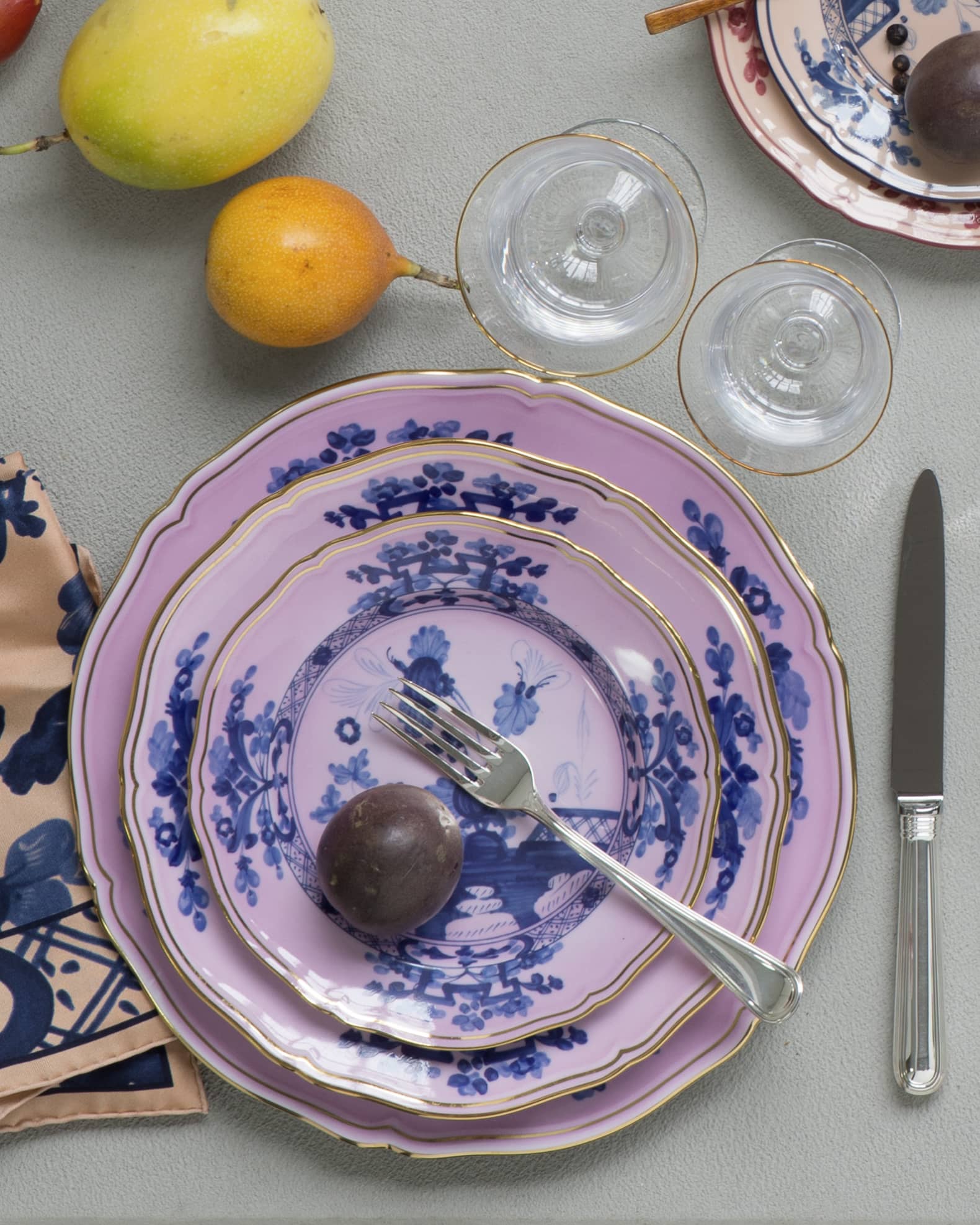 Oriente Italiano Azaela Rim Soup Plate 1