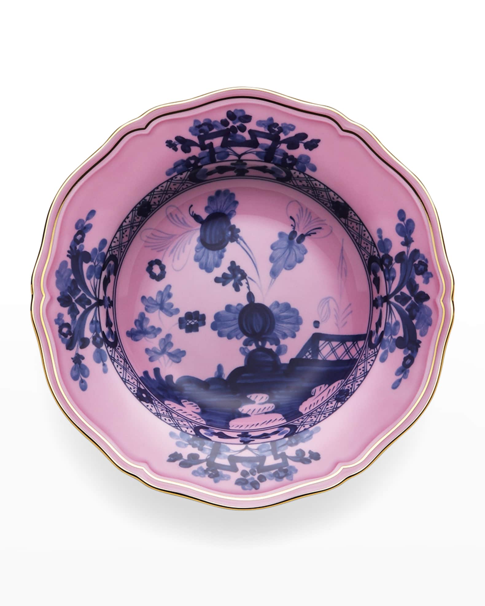 Oriente Italiano Azaela Rim Soup Plate 0