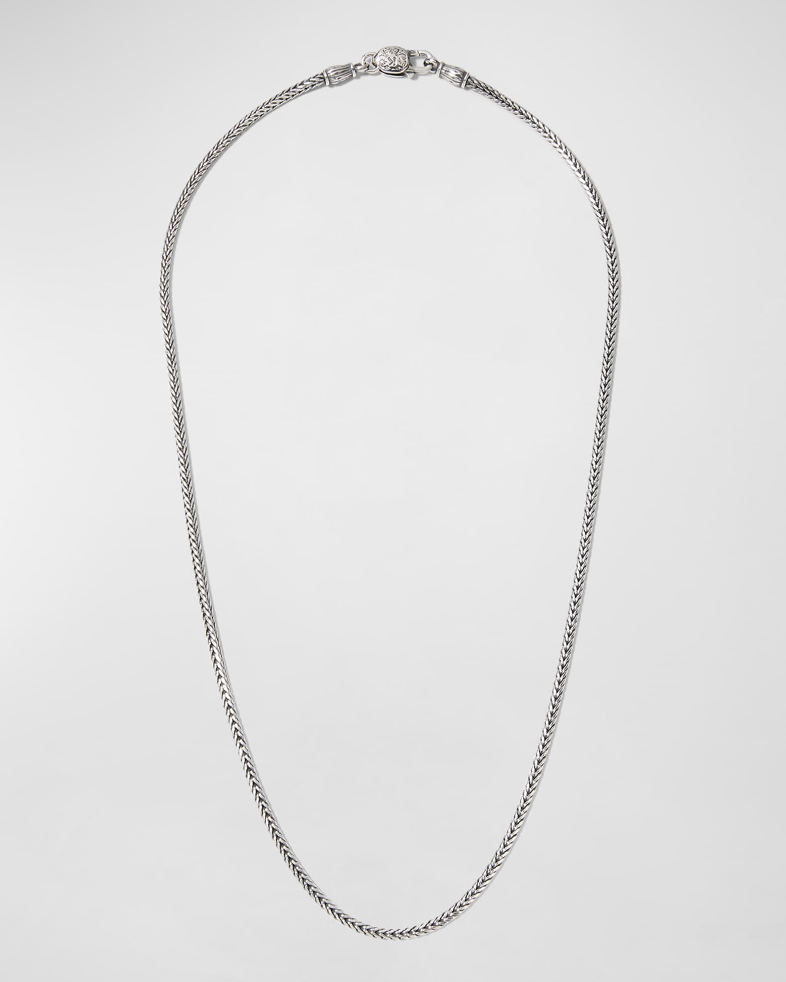 Konstantino Men's Woven Sterling Silver Necklace | Neiman Marcus