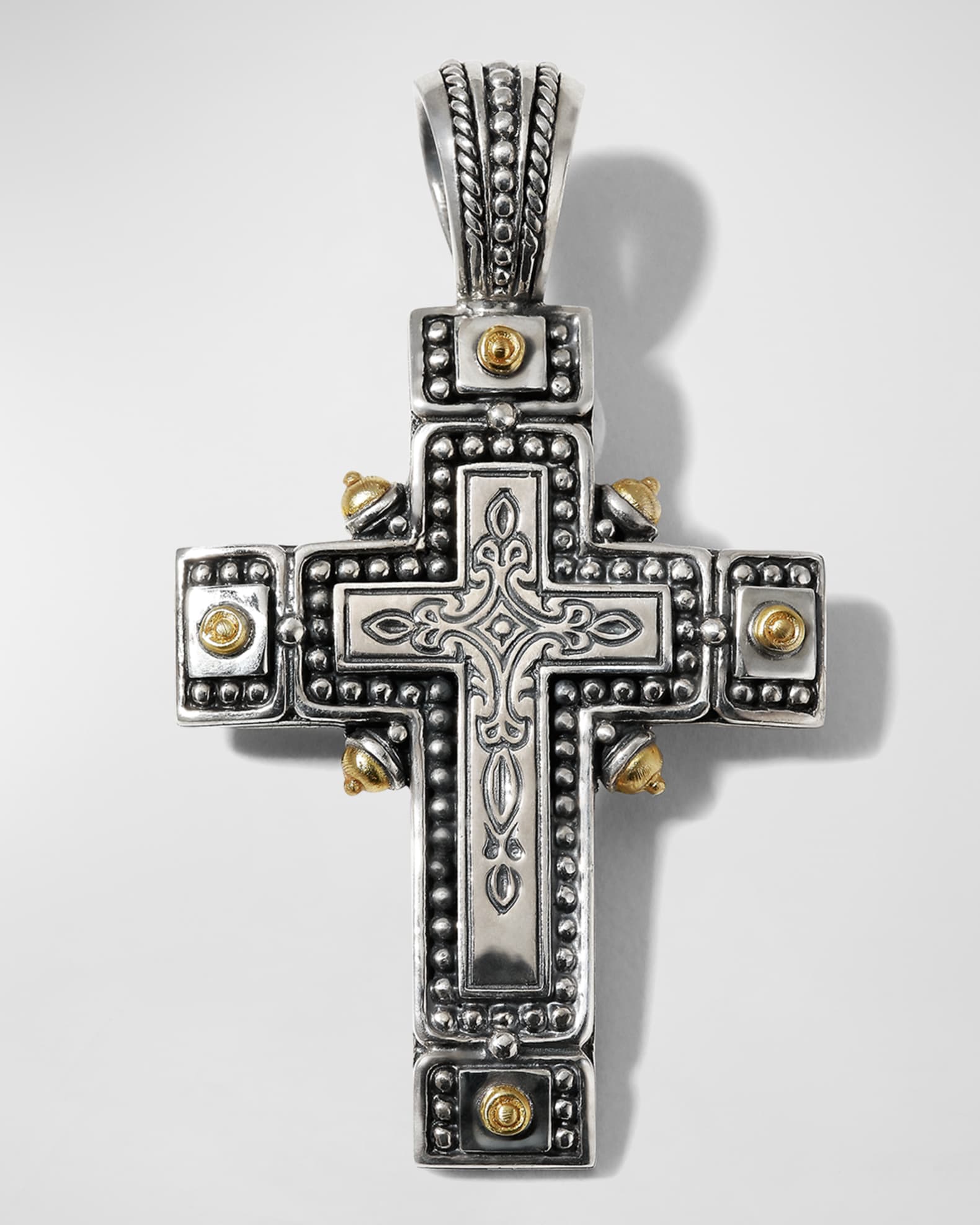 Konstantino store cross pendant