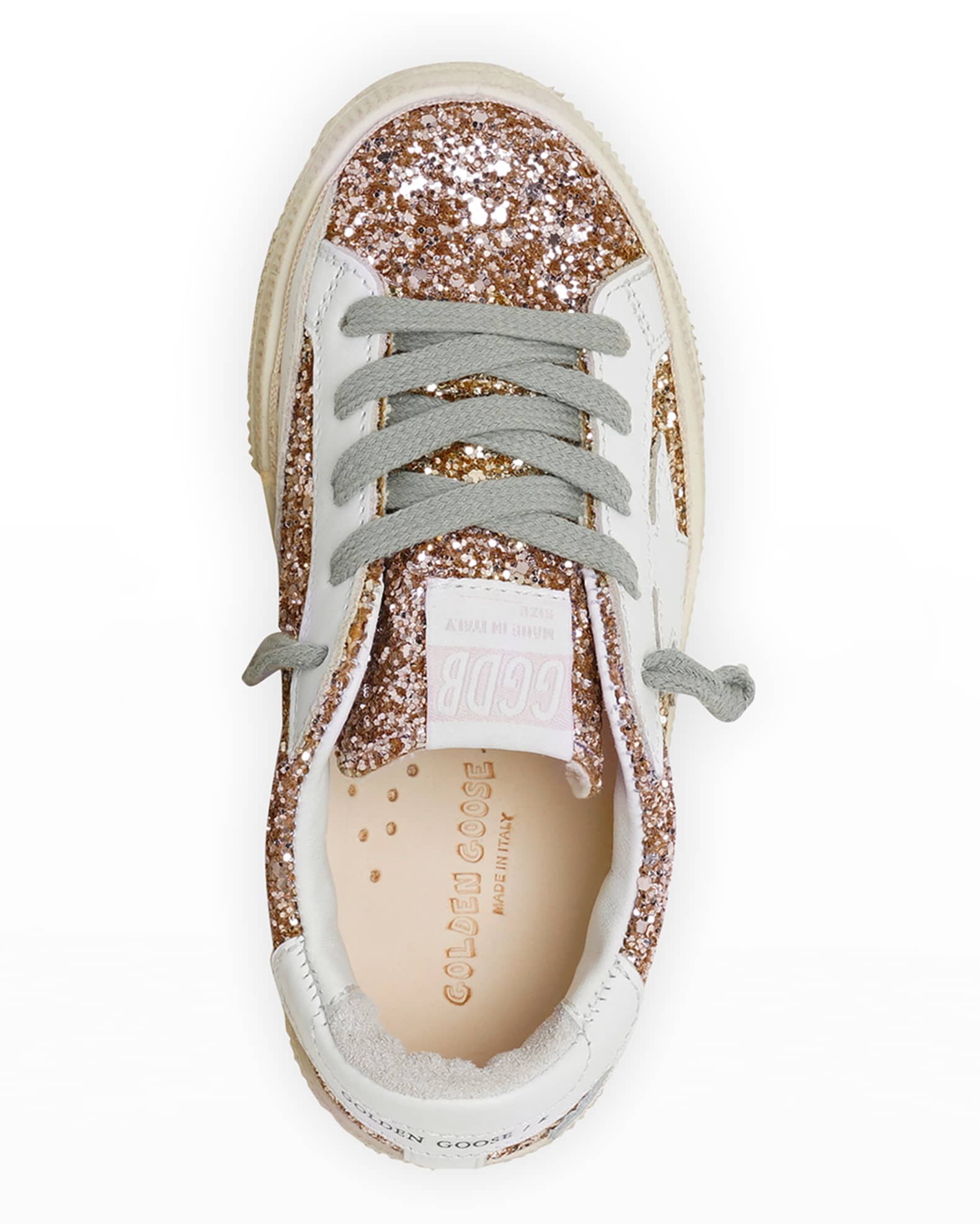 Baby Girl Sneaker Shoes In Golden Color main image 1