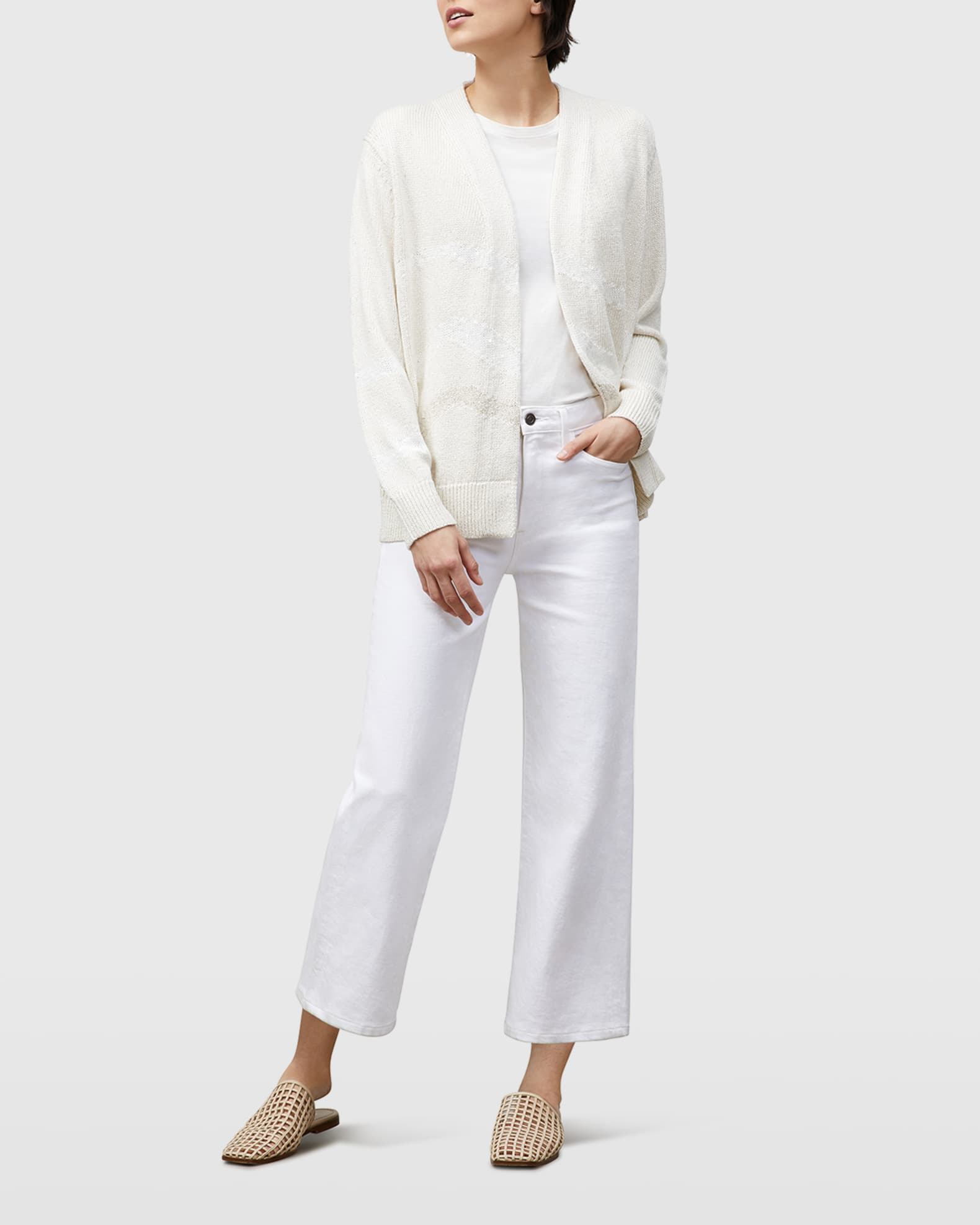 Wyckoff Cropped Wide-Leg Jeans